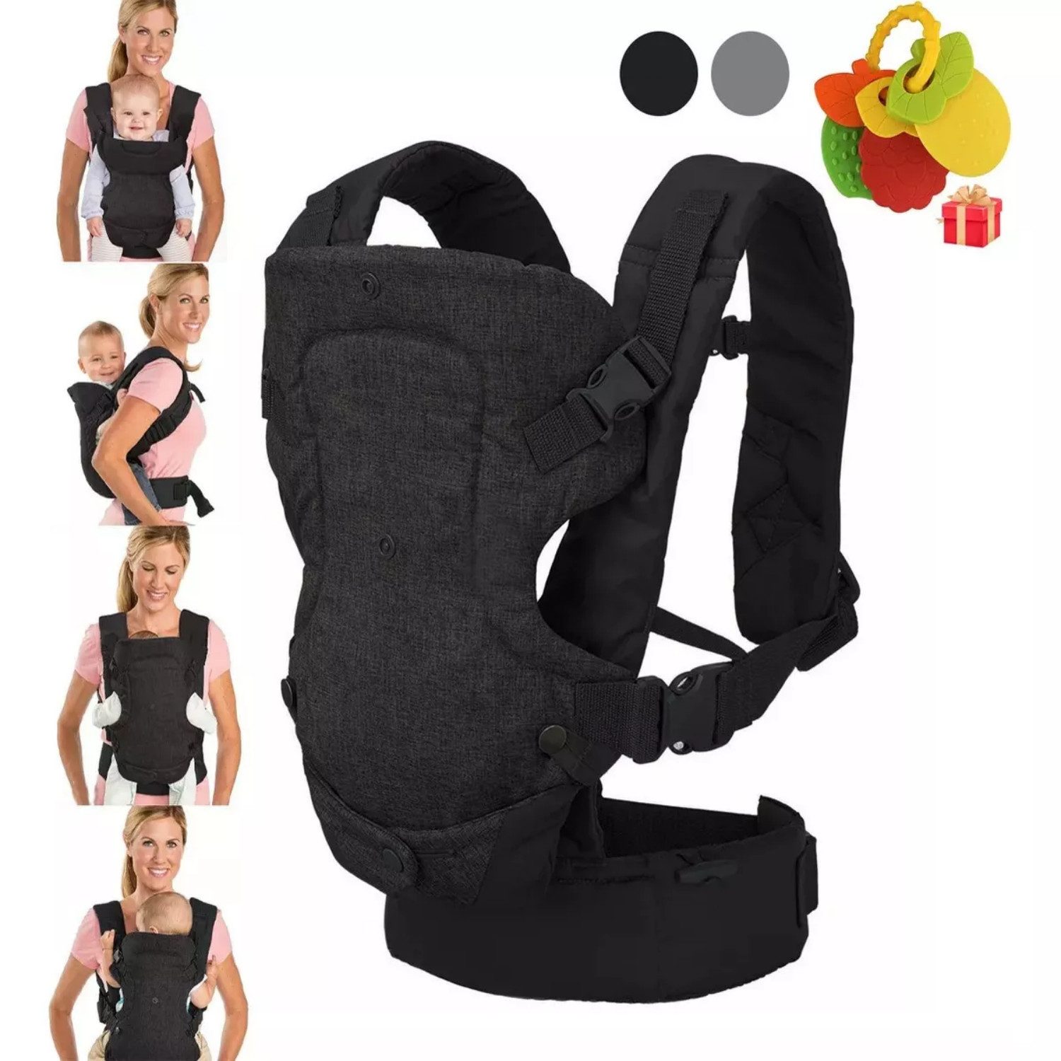 Babytrage Babytrage für Neugeborene und Kleinkinder Ergonomische 4-in-1