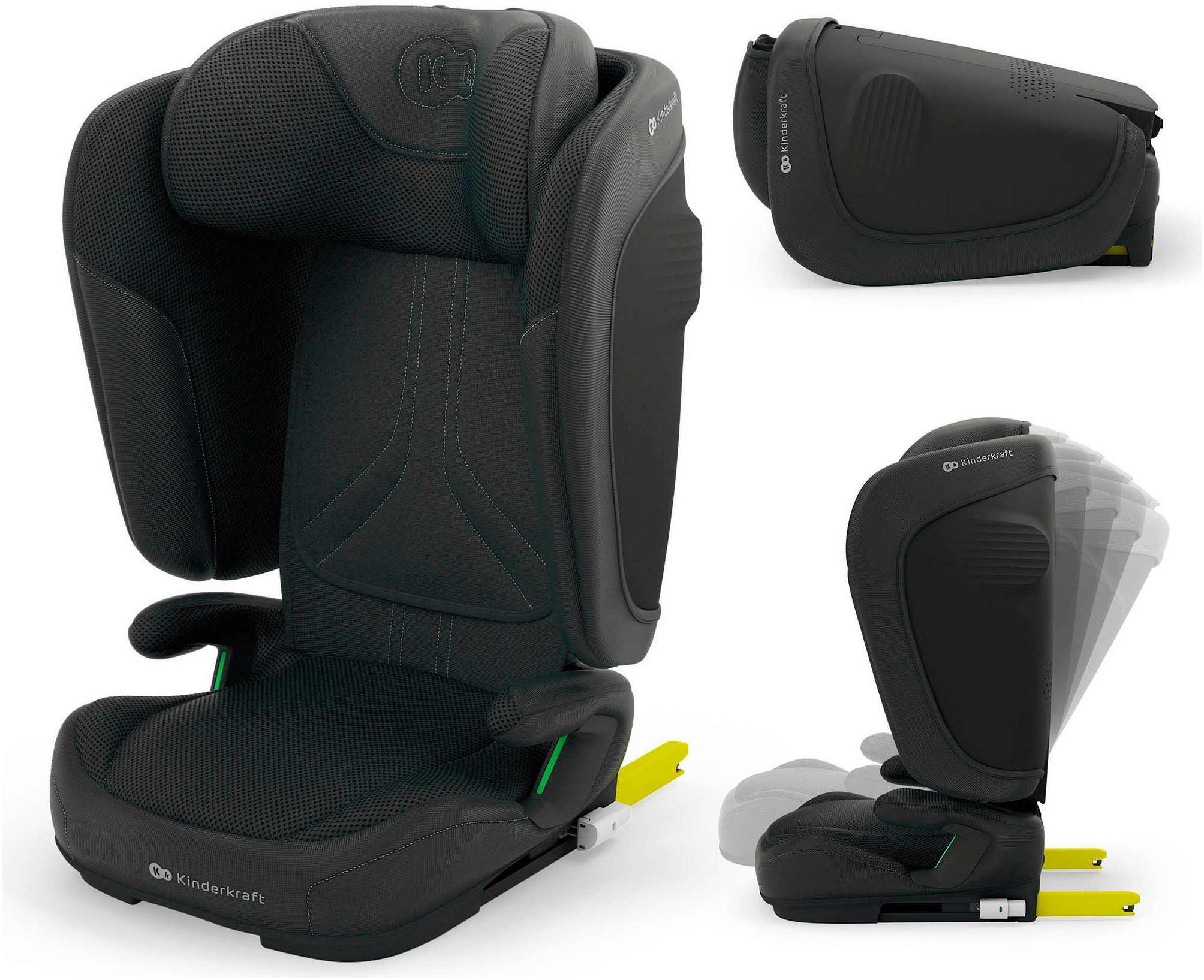 Kinderkraft Autokindersitz UNITY 2 I-Size, ab: 3 Jahren, bis: 12 Jahren, ab: 100 cm, bis: 150 cm