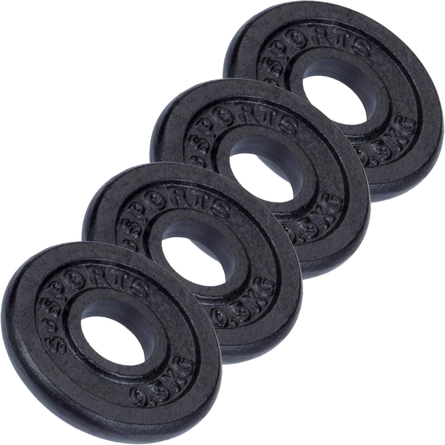 ScSPORTS® Hantelscheibe, 2 kg, (4-tlg)