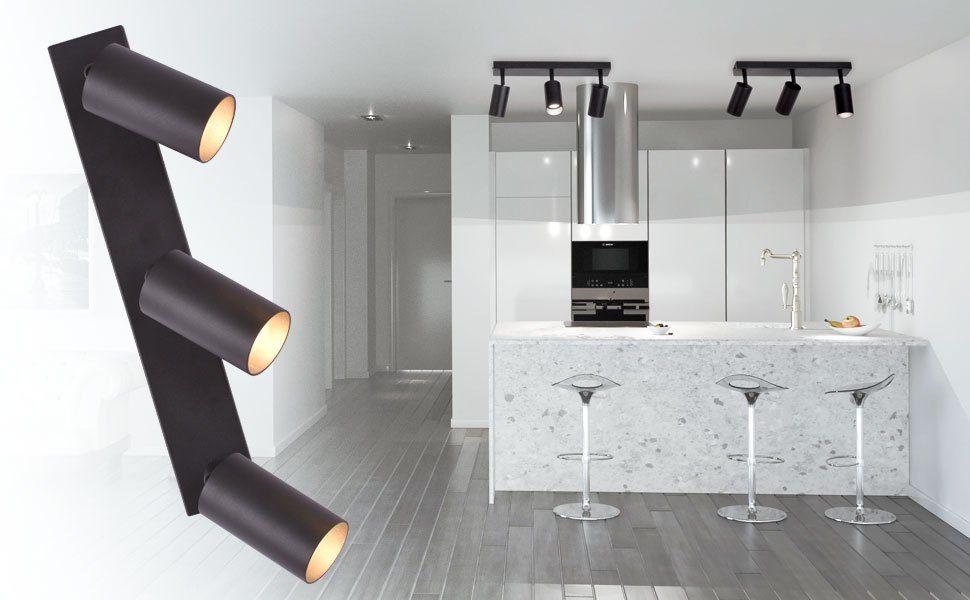 Maxkomfort Deckenstrahler ProSpot 866-3, LED wechselbar, günstig online kaufen