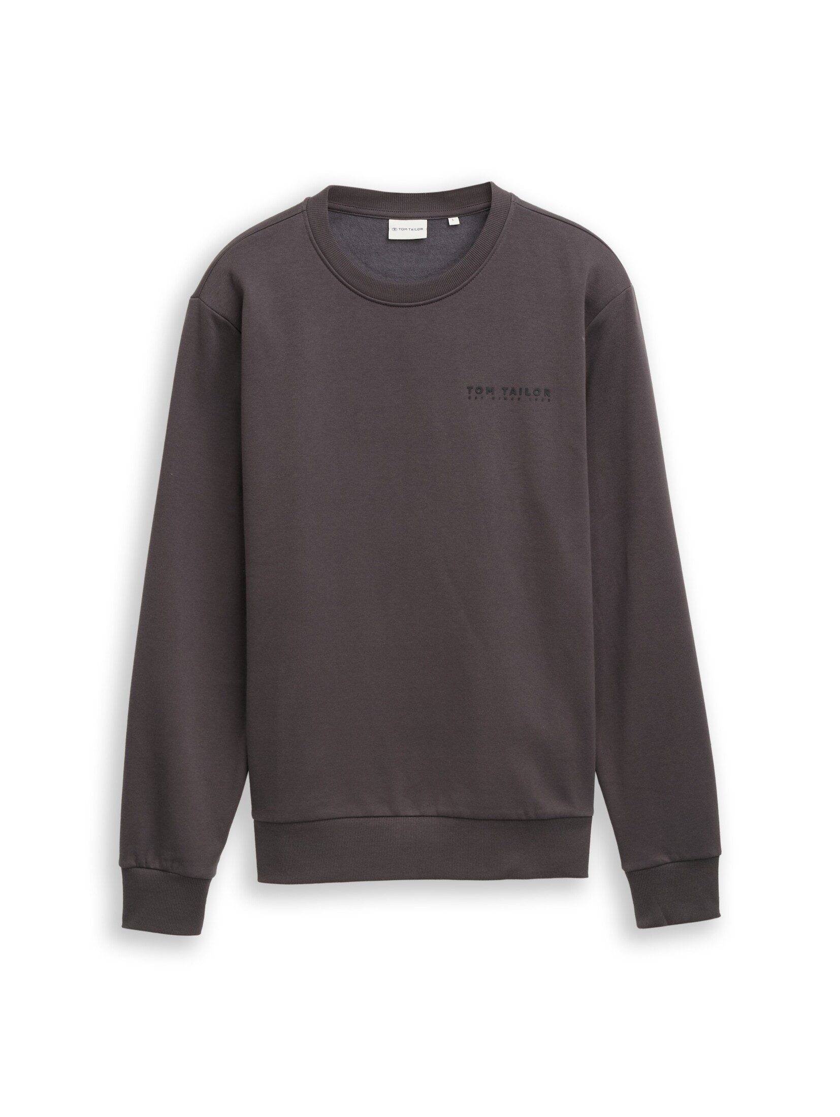 TOM TAILOR Sweatshirt Strick & Sweatshirts Sweatshirt mit Logo-Print – Bild 2 von 5
