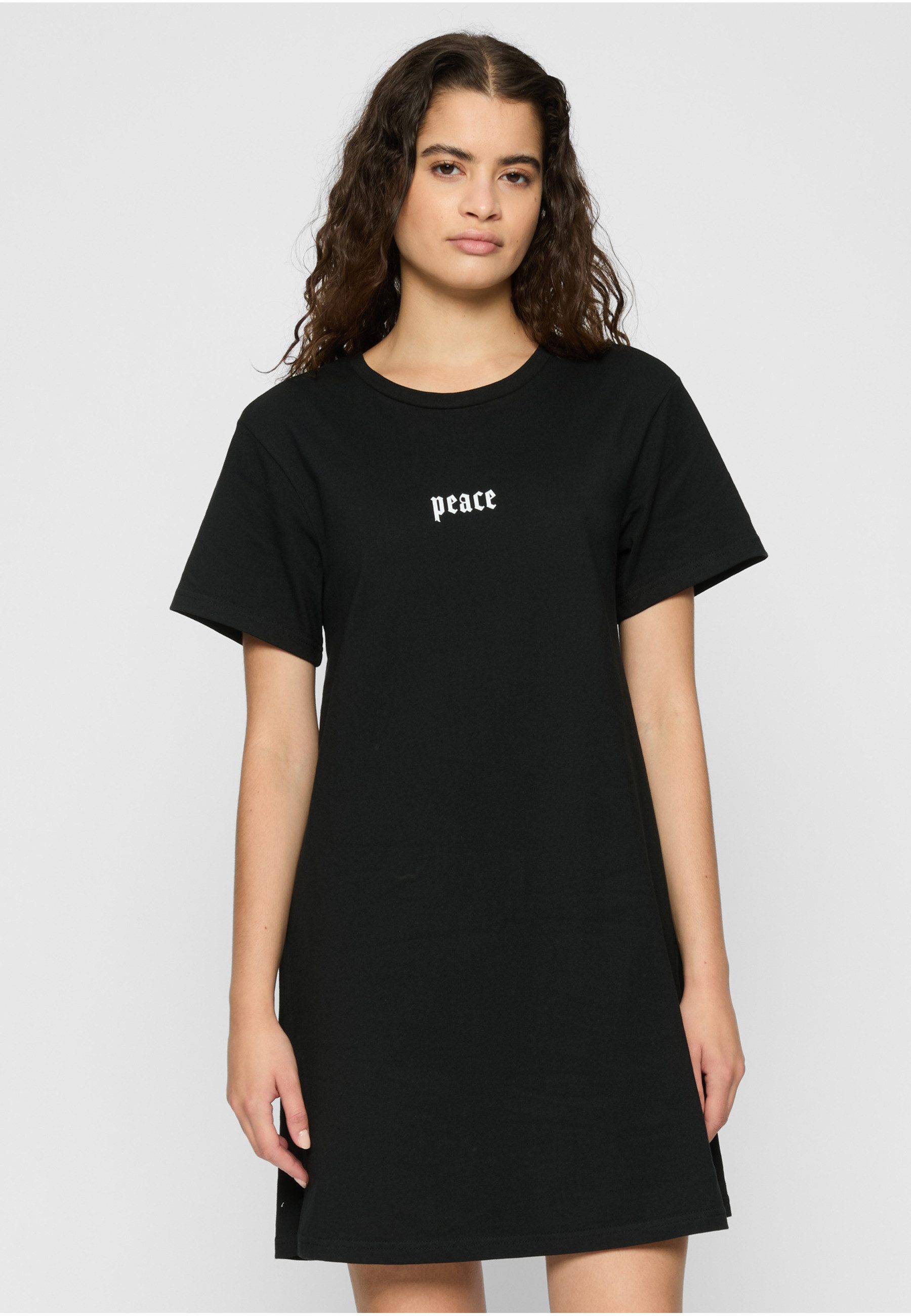 Miss Tee T-Shirt Miss Tee Girls Peace Hand Ladies Tee Dress (1-tlg)