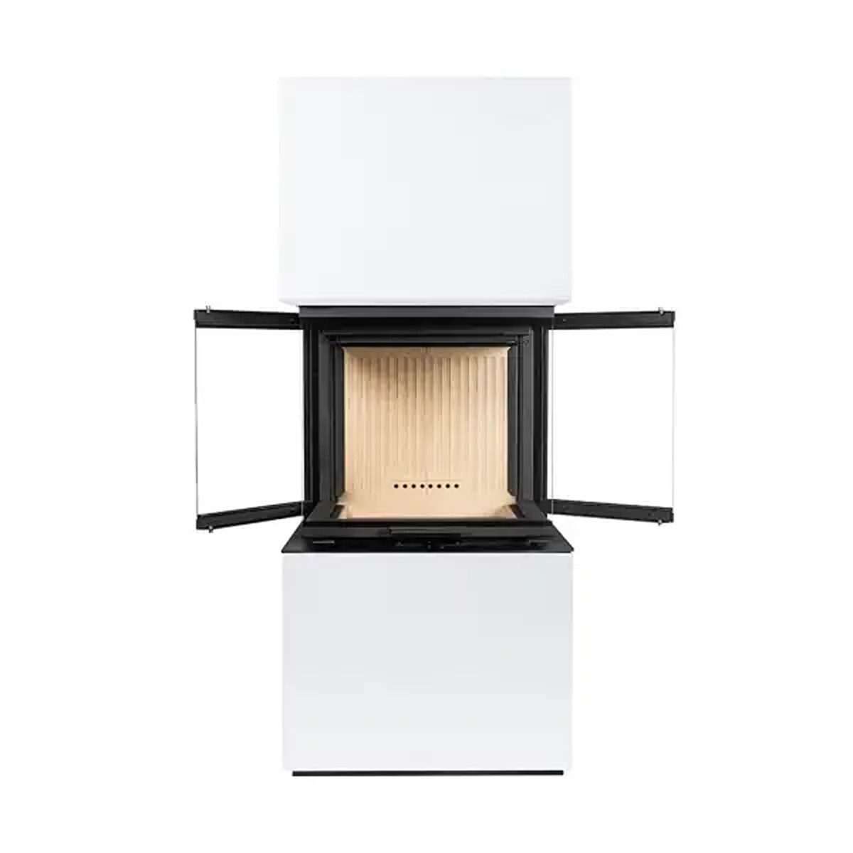 A. Caminetti Kaminofen Premiumkaminofen SCANDINAVIAN 65 S weiss - 9kW, 9,00 günstig online kaufen