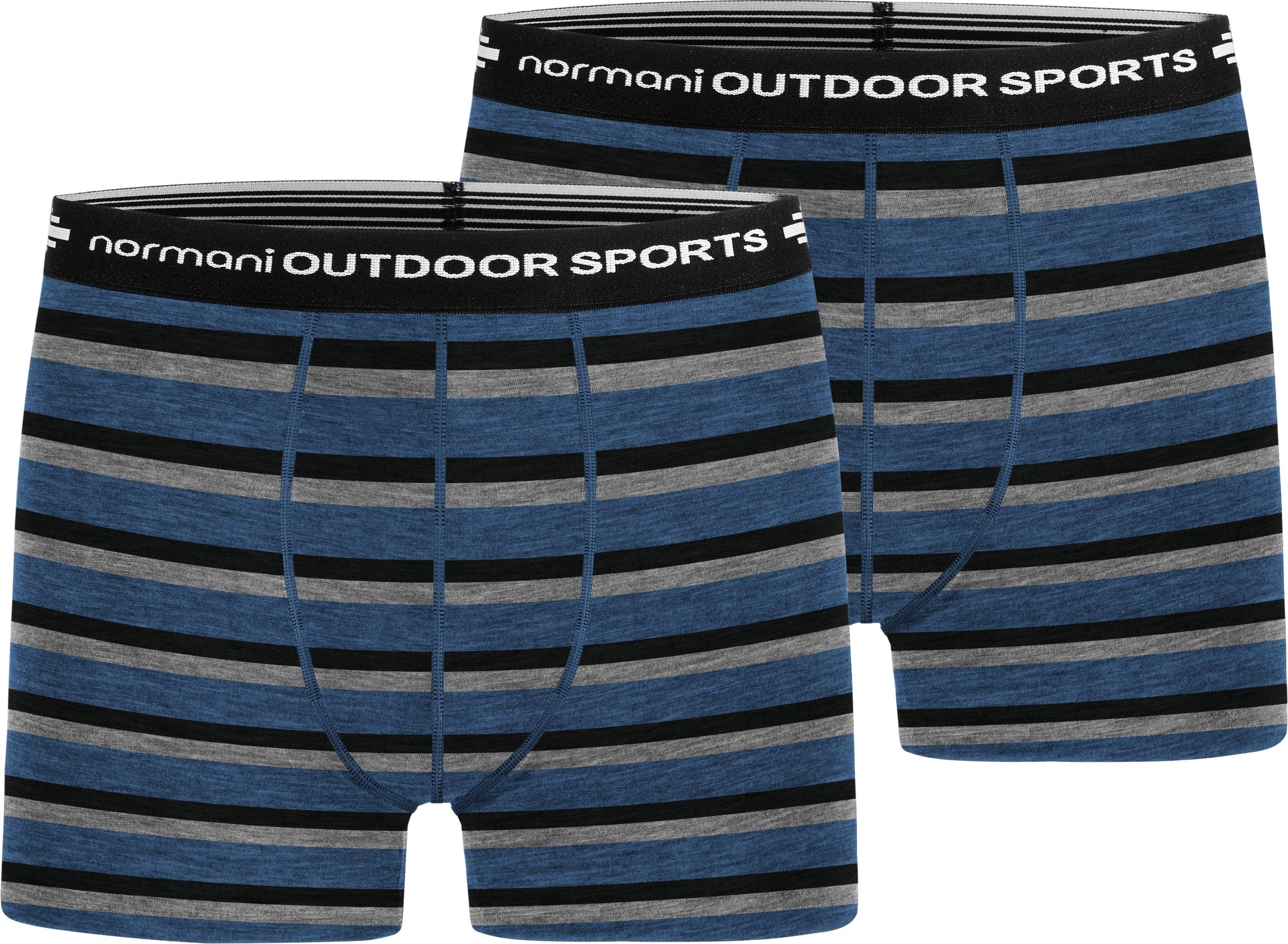 normani Retro Boxer »2er Pack Herren Merino Boxershorts Unterhose«  Sportunterhose Merinounterhose Funktionsunterwäsche aus 100% Merinowolle  online kaufen | OTTO