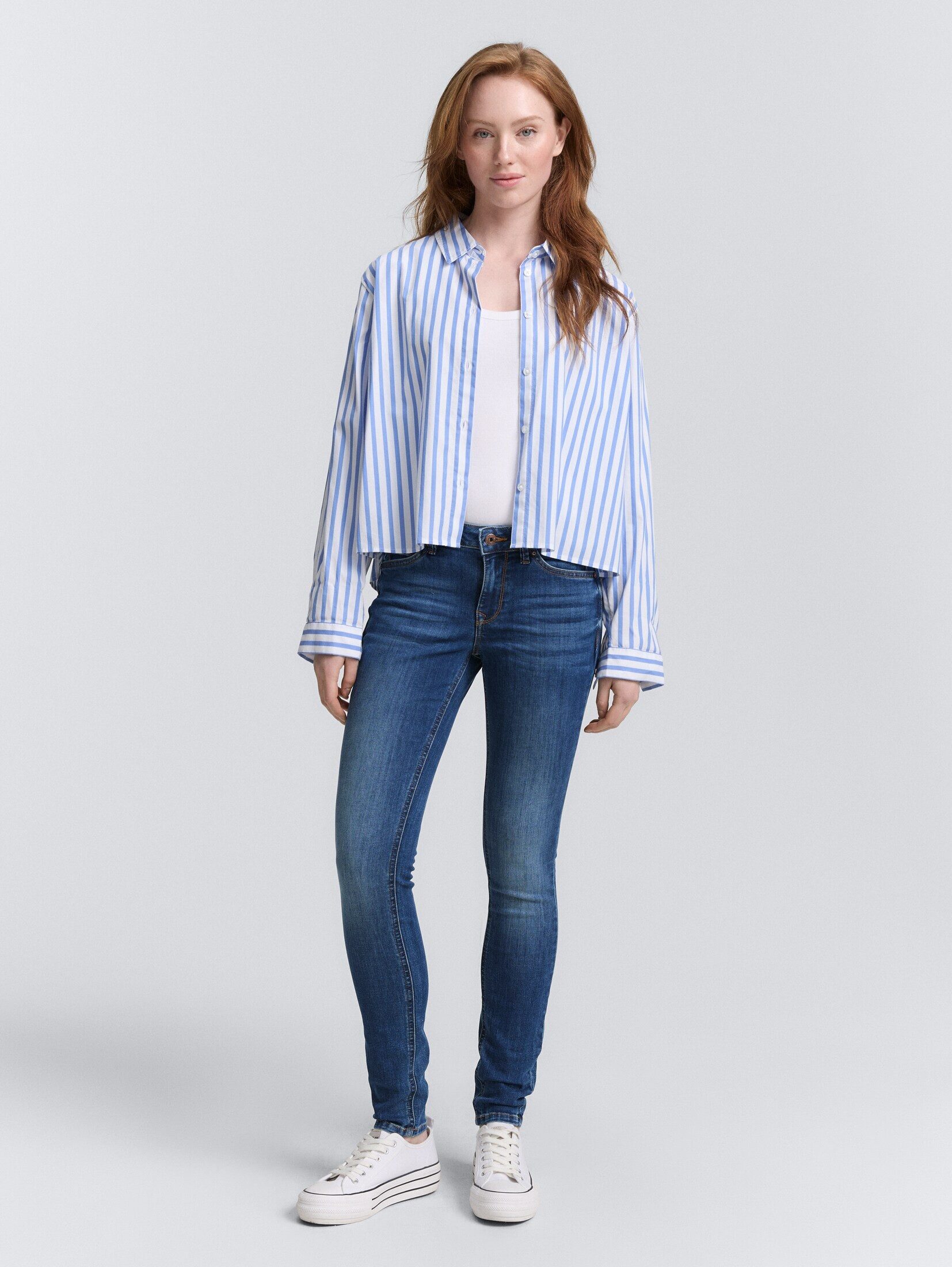TOM TAILOR Denim Skinny-fit-Jeans Jeanshosen TTJONA günstig online kaufen