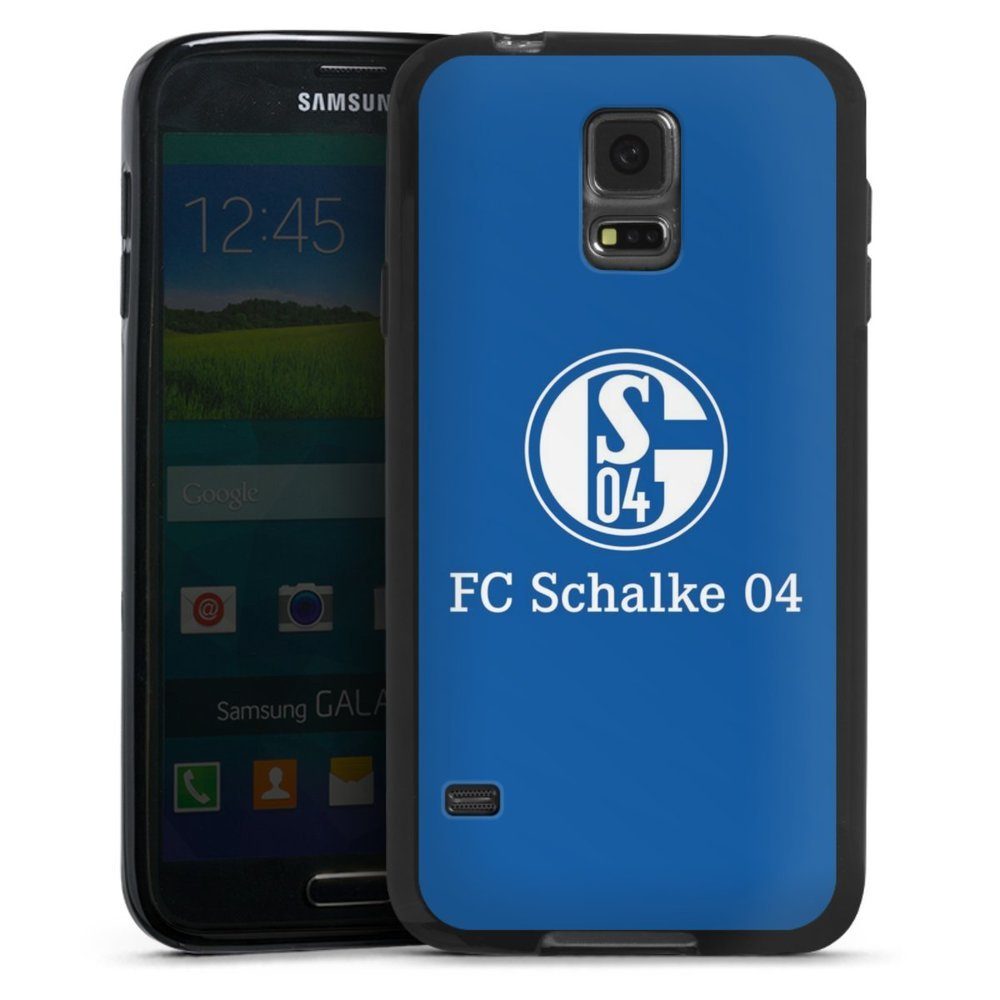 DeinDesign Handyhülle »FC Schalke 04 Blau« Samsung Galaxy ...
