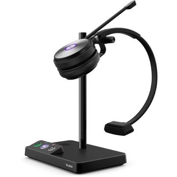 Yealink WH62 Mono UC - Headset - schwarz On-Ear-Kopfhörer