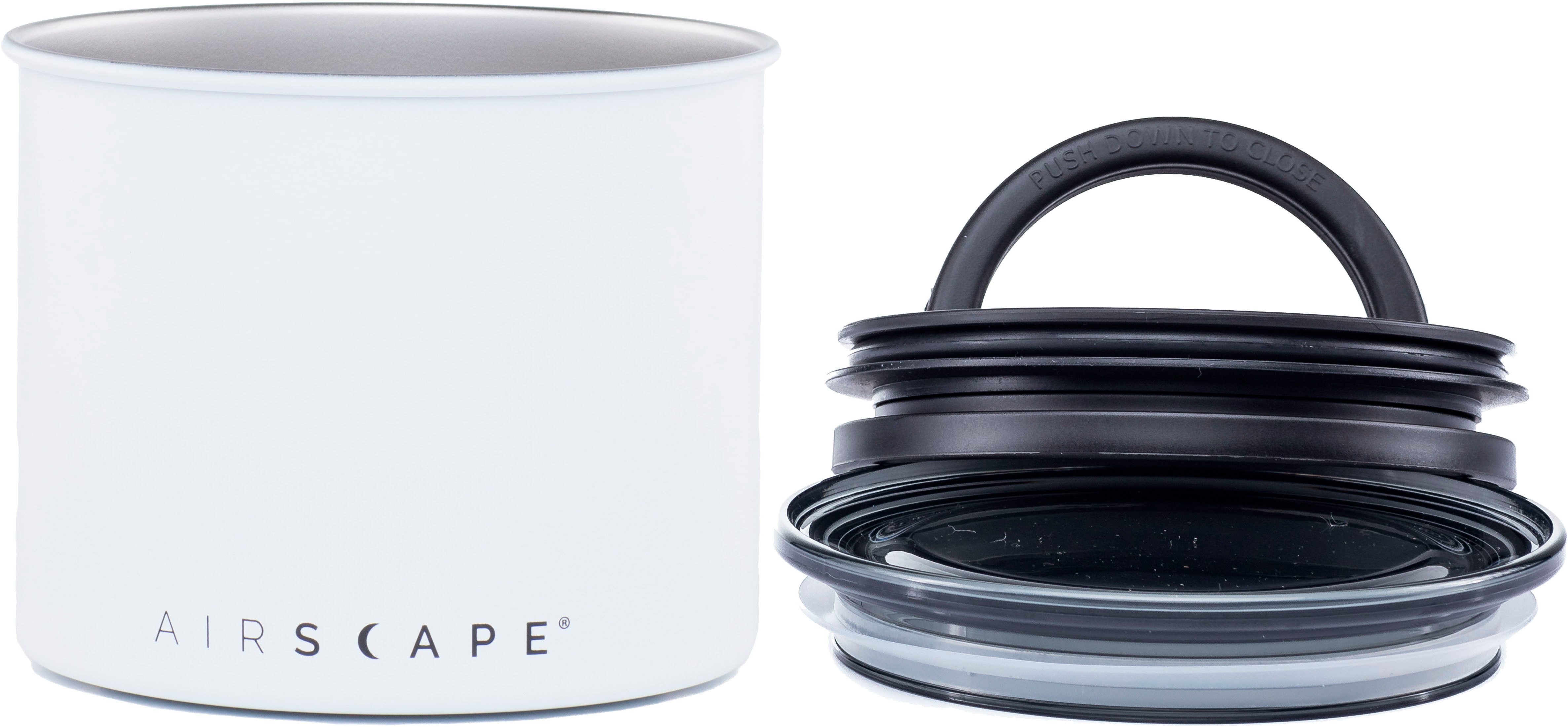 AIRSCAPE Vorratsdose Airscape®, Edelstahl, Kunststoff, (1-tlg), mit Ventil-Deckel, robuste Verarbeitung