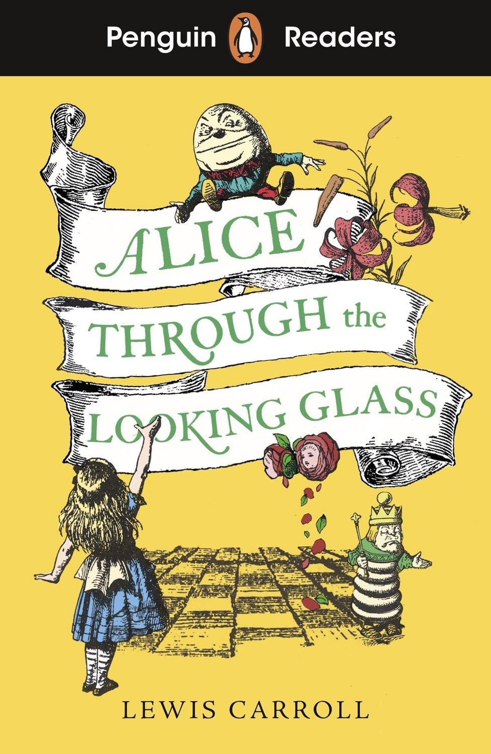 Penguin Readers Level 3: Alice Through the Looking Glass / Lewis Carroll, Abridged Edition