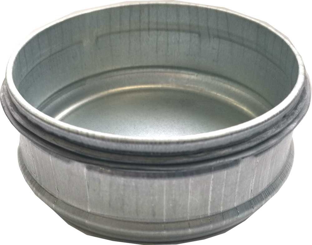 luftundklima24 Umluftmodul Enddeckel aus verzinktem Stahlblech, mit Dichtung, Ø 80-400 mm
