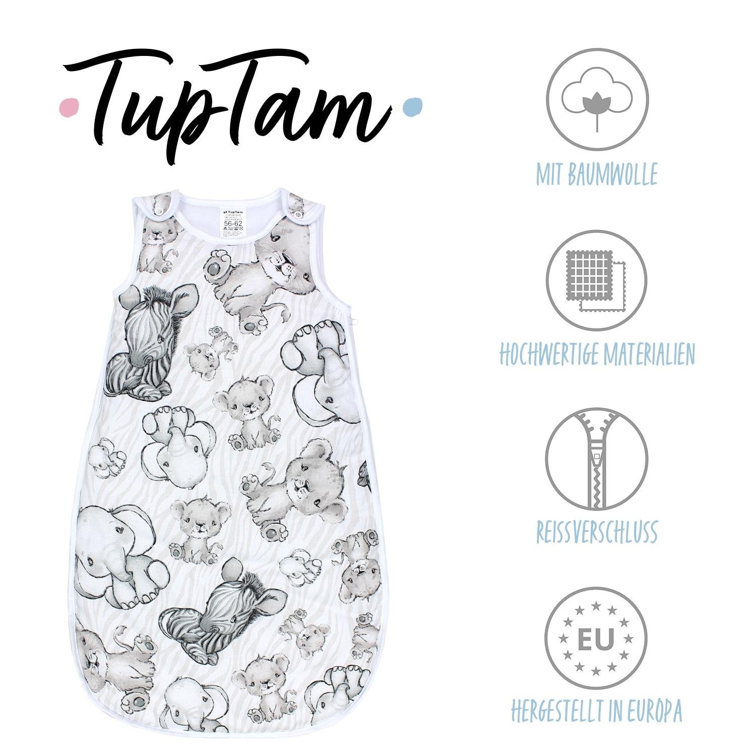 TupTam Babyschlafsack 2.5 TOG Seitlicher Reißverschluss Ärmellos günstig online kaufen