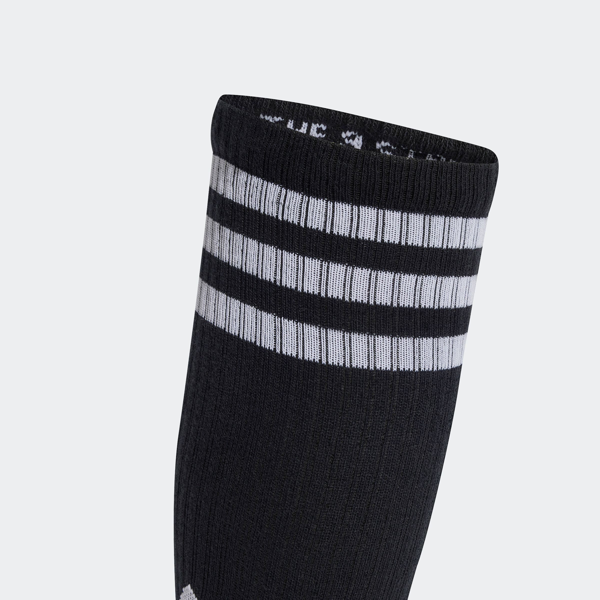 adidas Originals Sportsocken KNEE SOCK 2PP (2-Paar) knielang, mit klassischen drei Streifen und kontrastierendem Logo
