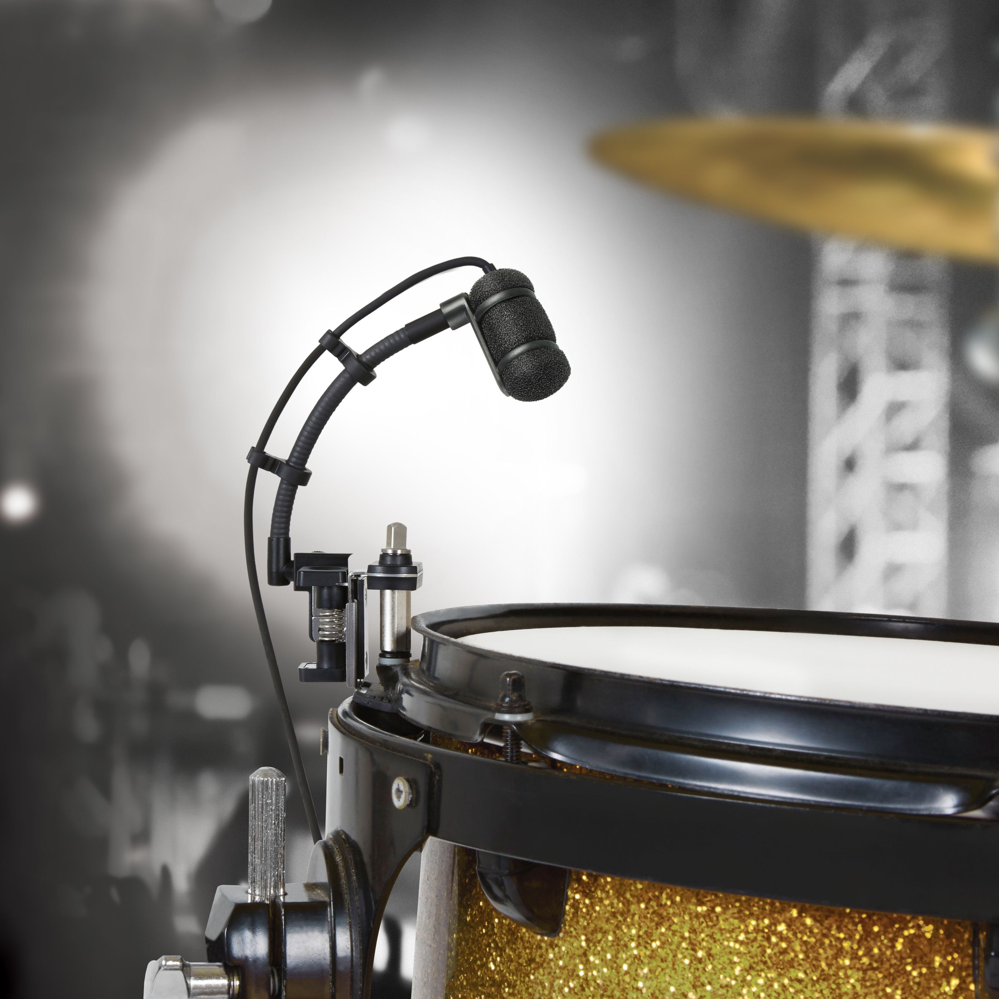 audio-technica Mikrofon (ATM350D Drum Mounting Cardioid Condenser), ATM350D Drum Mounting Cardioid Condenser - Instrumentenmikrofon
