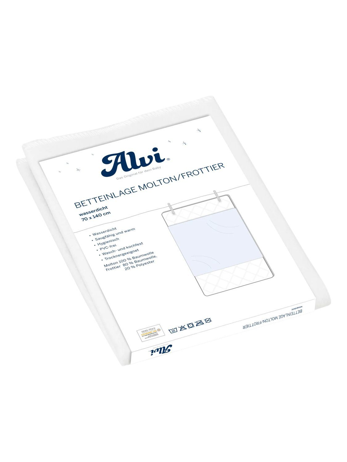 Matratzenschoner Betteinlage Alvi®, saugfähig und wasserdicht