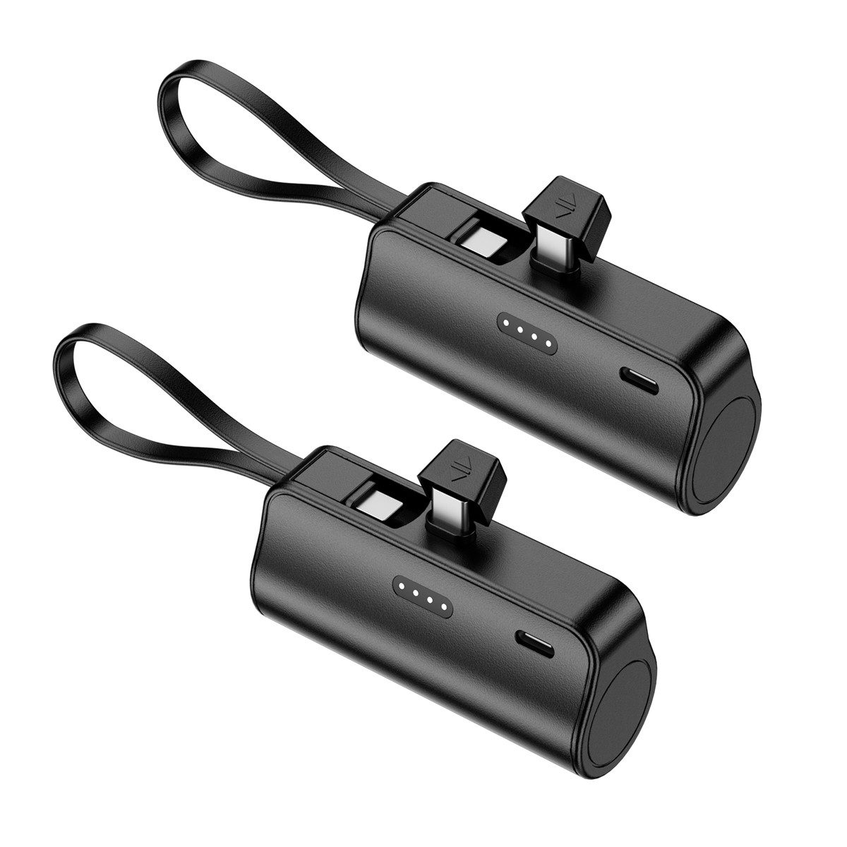 AeroAxis 2 in 1 5000mAh Powerbank Tragbar Ladegerät Externer Akku für Handy Powerbank 5000 mAh, Kompakt & Leicht, Ideal für Reisen,Outdoor
