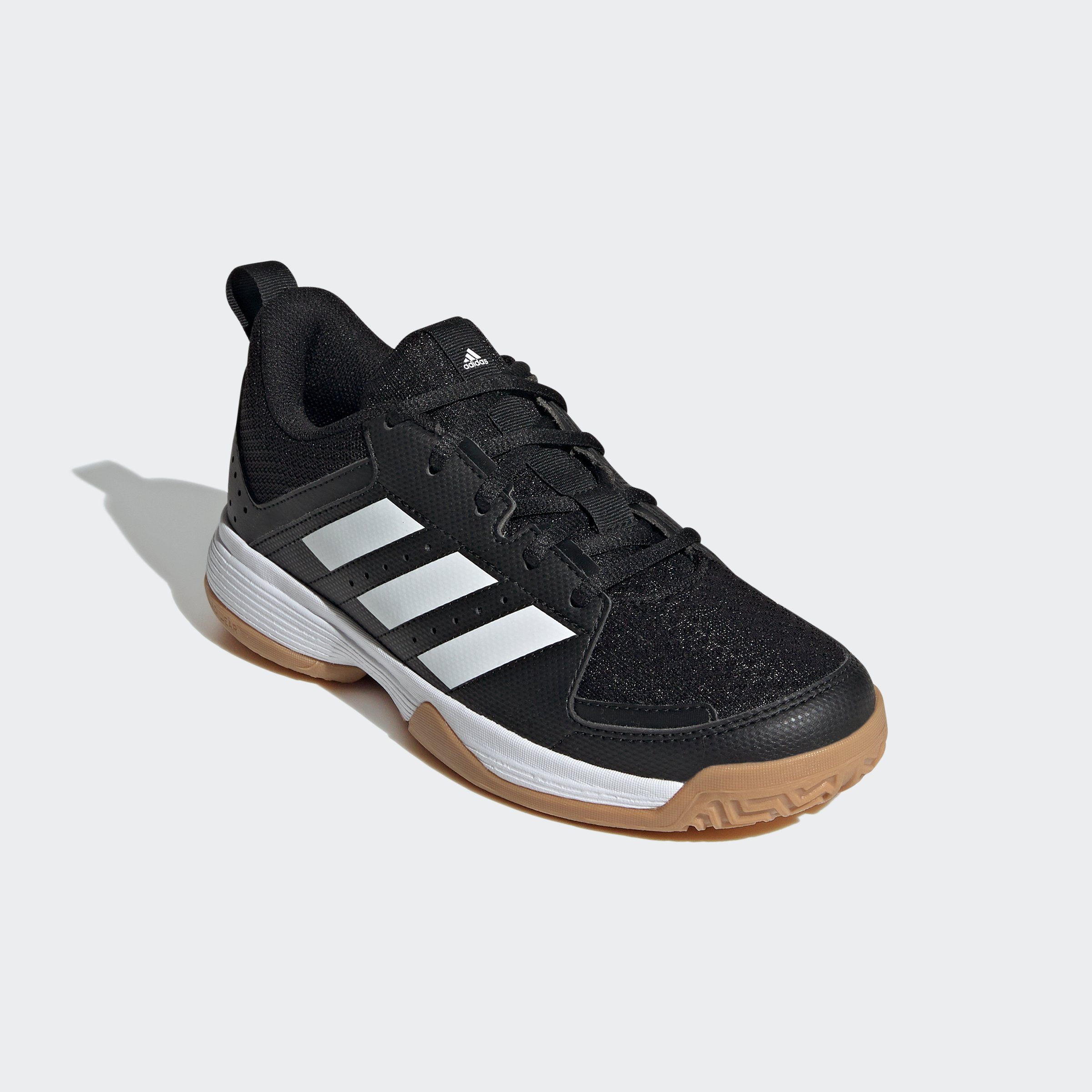 Core Handballschuh Cloud adidas Core 7 White LIGRA Black / Performance INDOOR / Black