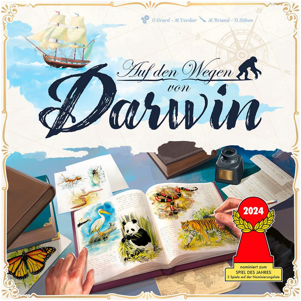 Spiel Auf den Wegen von Darwin