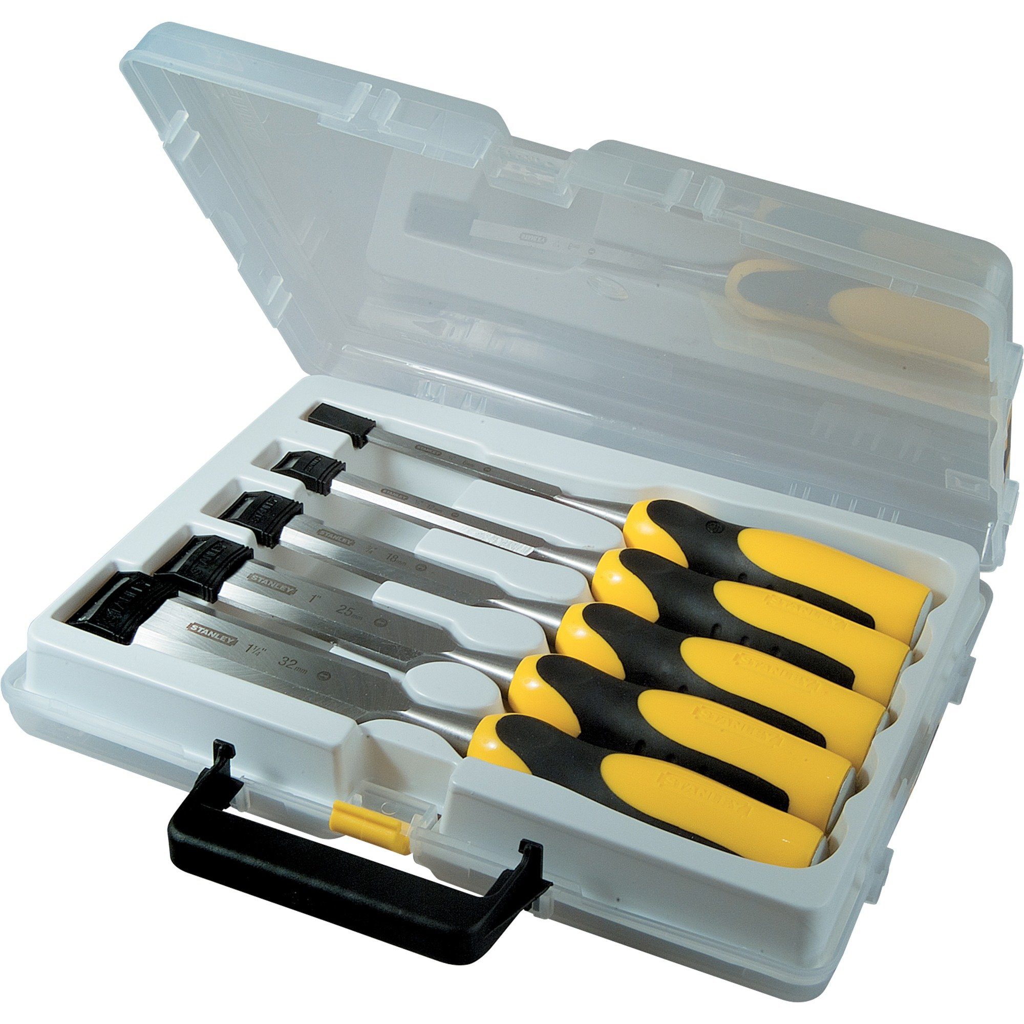 STANLEY Multitool Stanley Stechbeitel-Set Dynagrip, 5-teilig