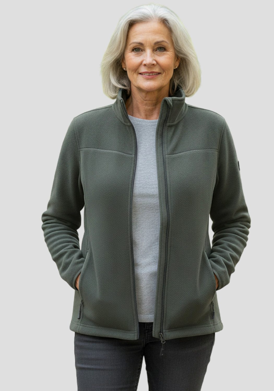 Kjelvik Fleecejacke Danique Polarfleece Jacke wärmend, atmungsaktiv, leicht günstig online kaufen