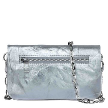 ZADIG & VOLTAIRE Handtasche Tasche ROCK NANO MUST CREASED METAL