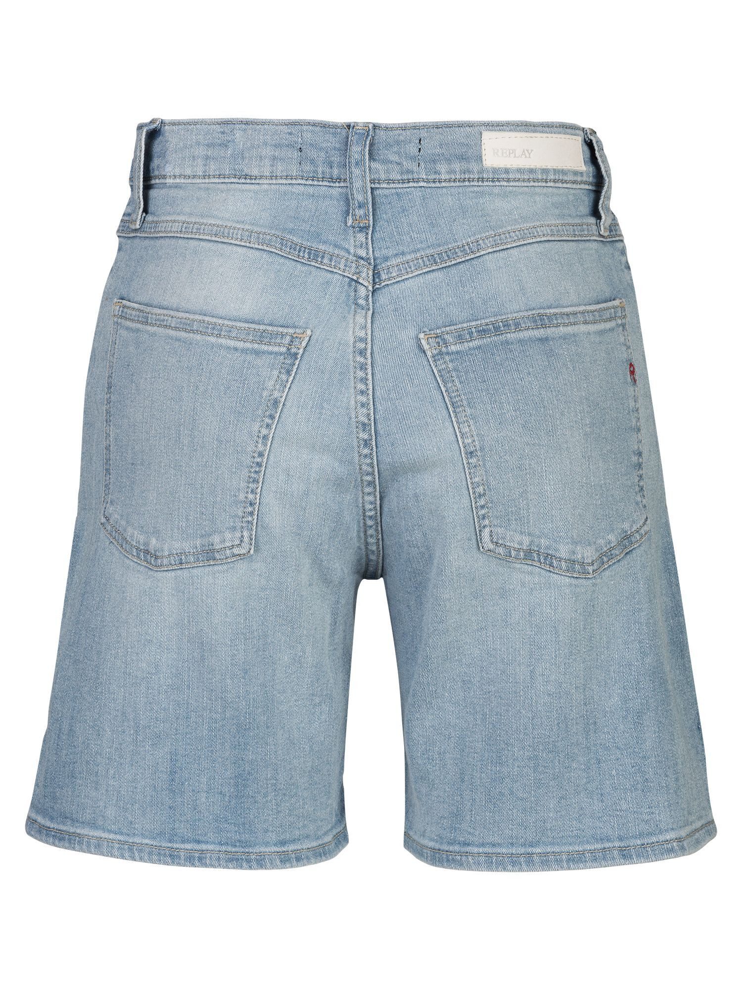 Replay Shorts SHIRBEY - 10.5 OZ DARK INDIGO SUPER STRETCH DENIM