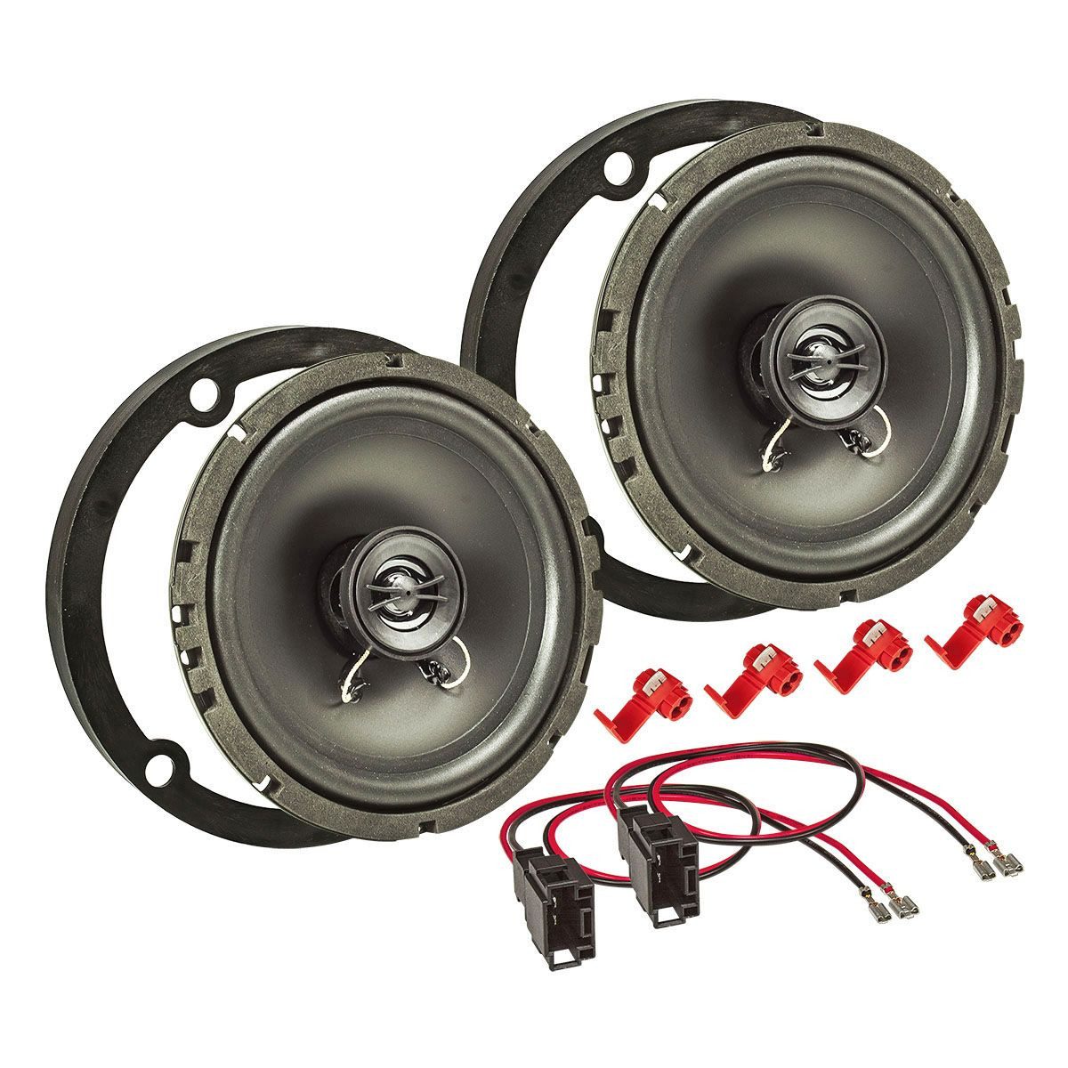 tomzz Audio TA16.5-Pro Lautsprecherset passt für Mercedes ab 2006 W906 Sprinter Vi Auto-Lautsprecher
