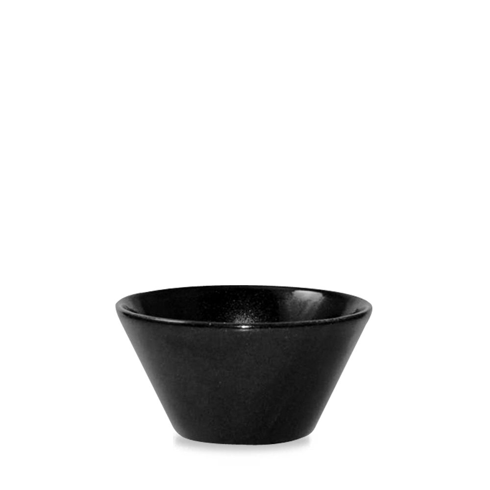 Schale Super Vitrified Schrägwand Schale 12,1cm/34cl, 12 Stück Onyx