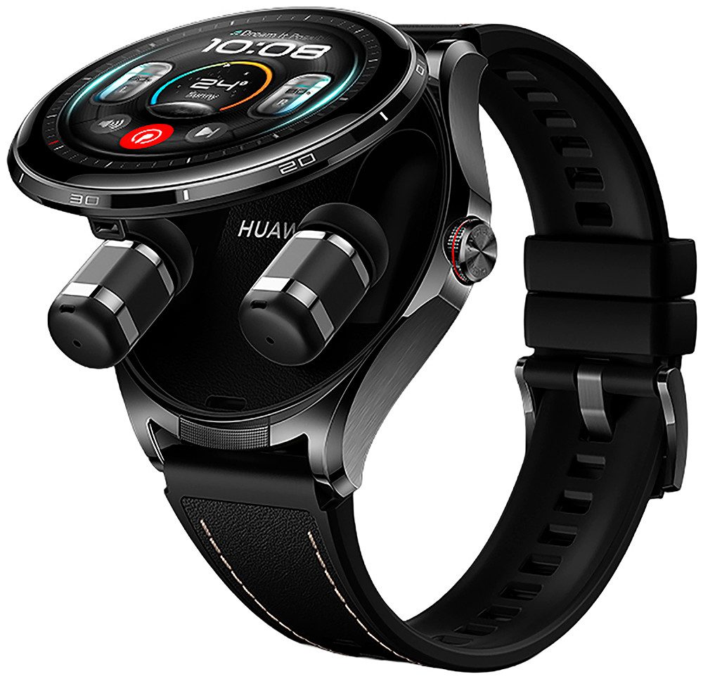 Huawei WATCH Buds 2 Smartwatch (3,8 cm/1,5 Zoll, Harmony OS), Smartwatch mit integrierten kabellosen In‑Ear‑Kopfhörern