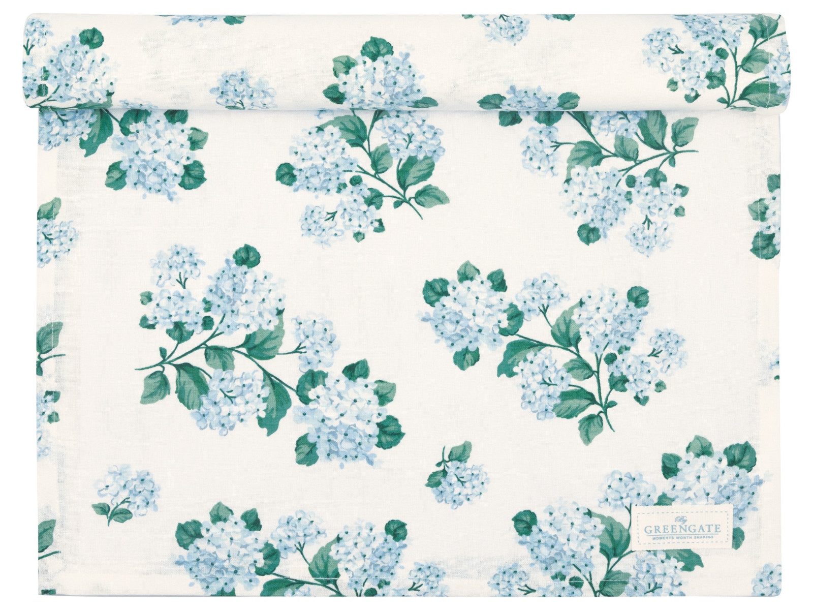 Greengate Tischläufer Liliana Tischläufer white 140x45cm