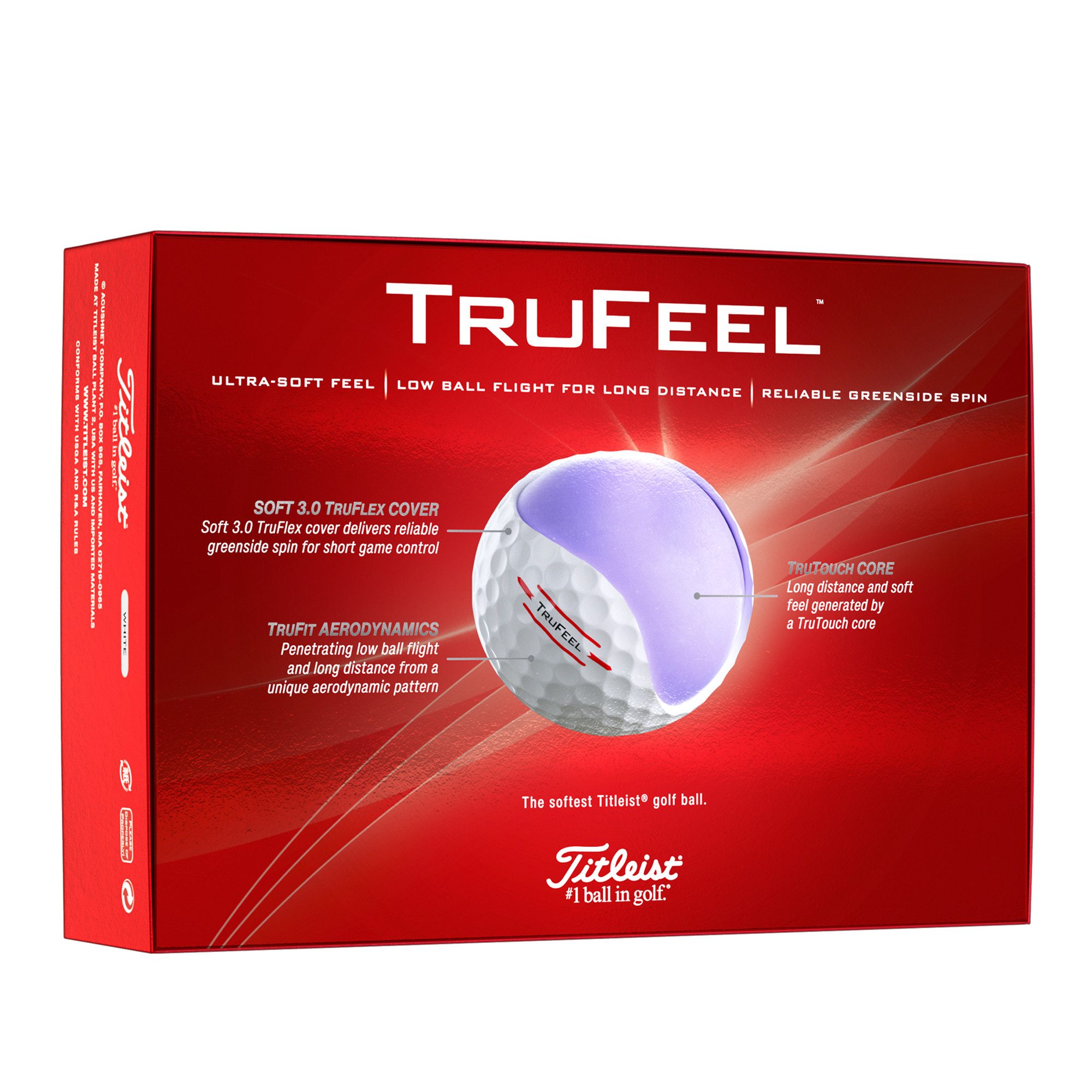 Titleist Golfball Titleist Trufeel (1-St)