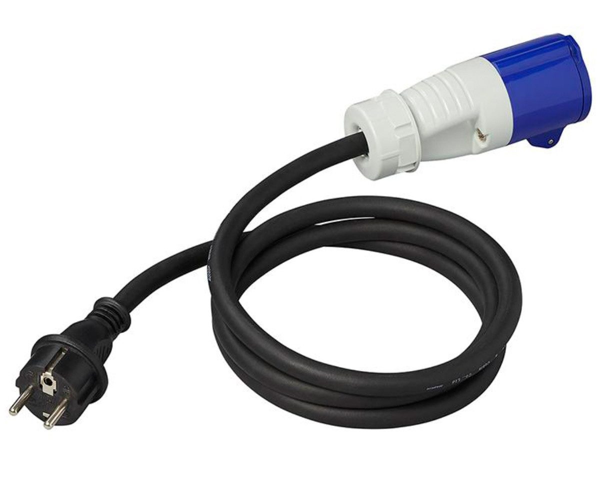 ProPlus CEE Stecker Stromkabel Adapterkabel 150cm Bauwagen Camping Wohnwagen Strom-Adapterkabel zu CEE, 150 cm
