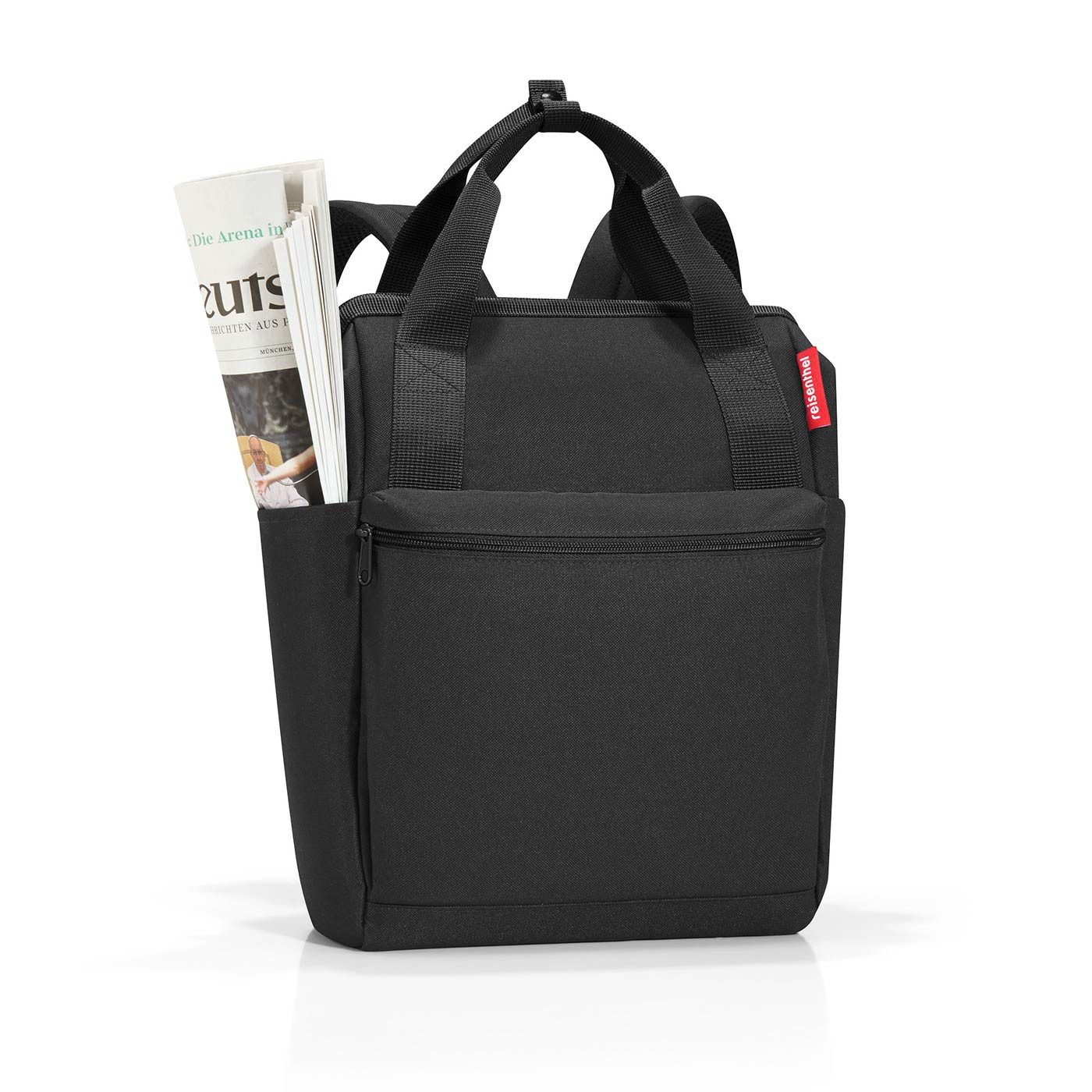 REISENTHEL® Rucksack reisenthel allrounder R (1-tlg), Stecklasche zur Befestigung an Reisetrolley-Griffen