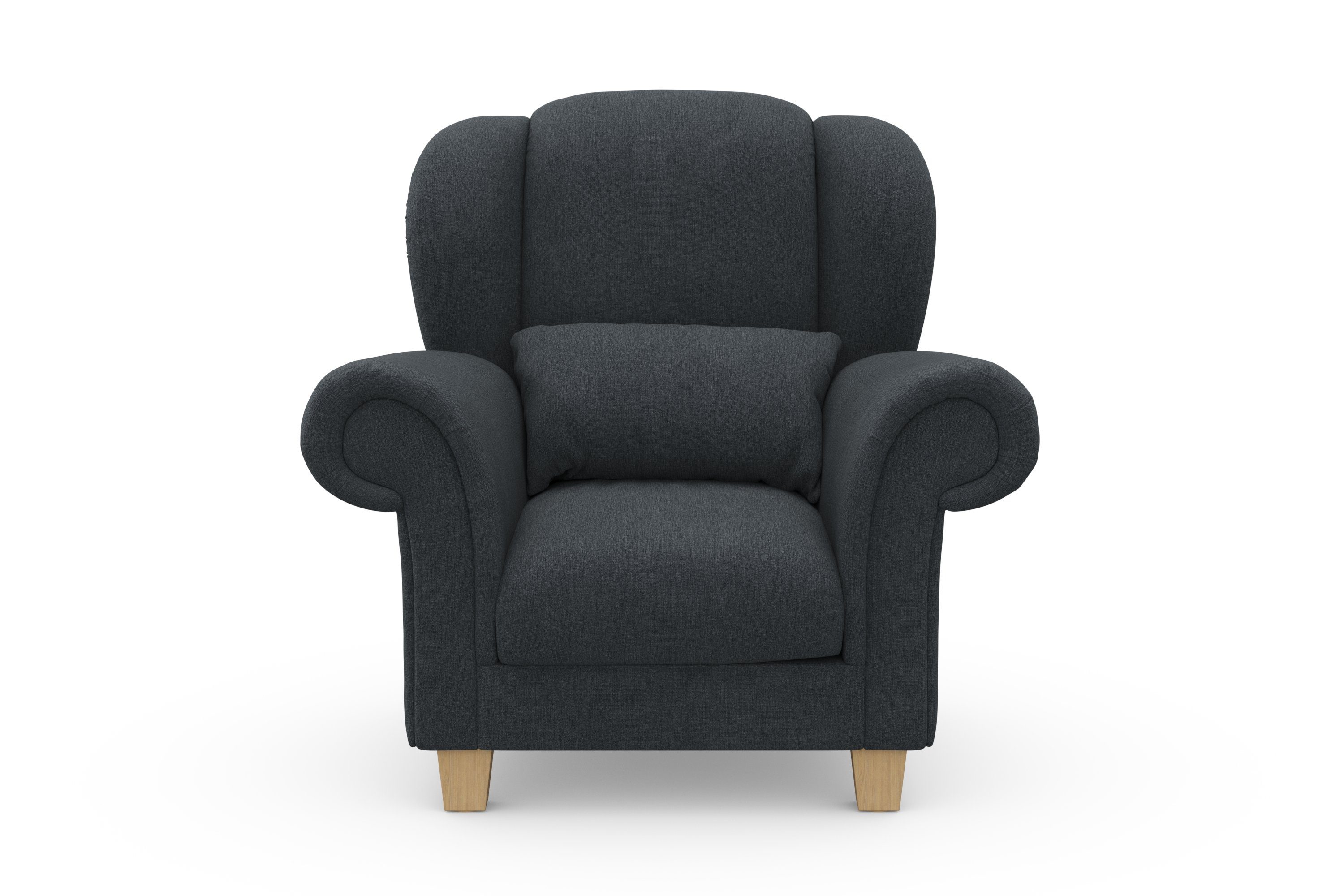 softem, Ohrensessel Home Sitzkomfort (1-St), Design Ohrenseesel weichem mit affaire und zeitlosem Queenie