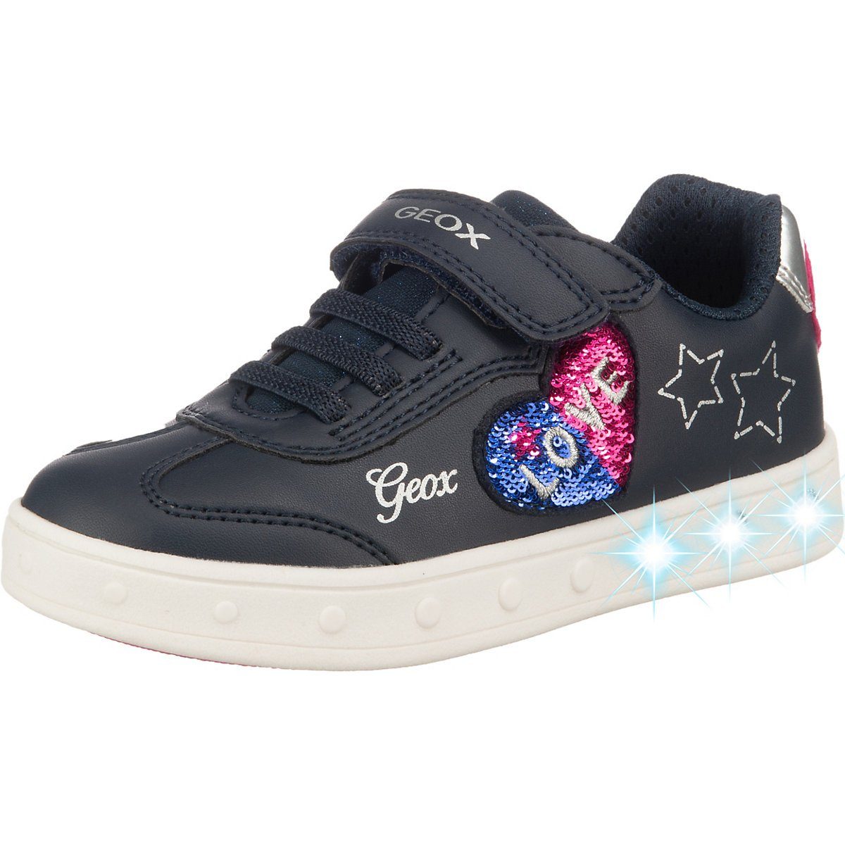 Geox Sneakers Low Blinkies für Mädchen Sneaker