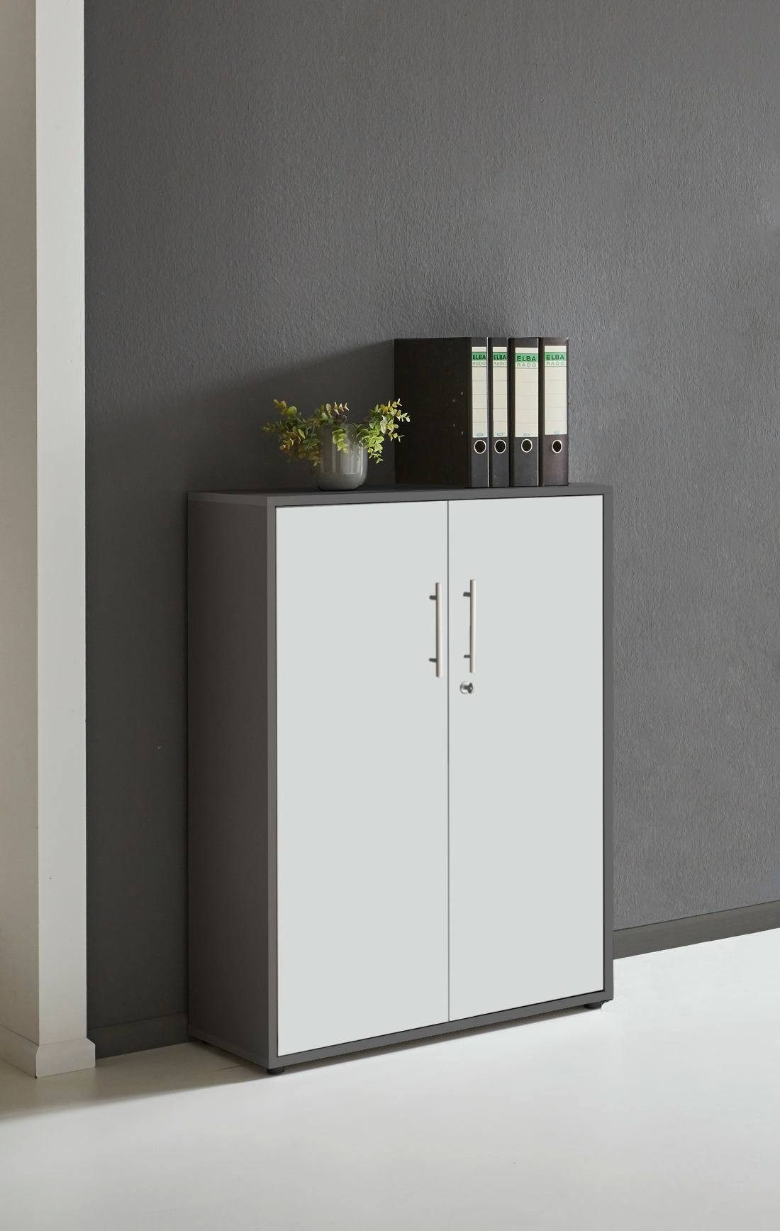 BMG Möbel Aktenschrank Office Edition 3 OH, abschließbar, Hochglanz lackier günstig online kaufen