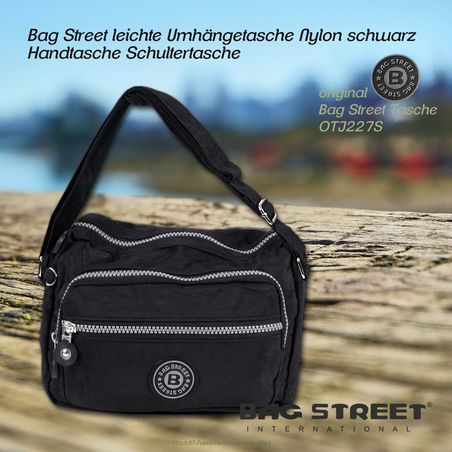 BAG STREET Umhängetasche OTJ227X Bag Street leichte Umhängetasche Nylon (Um günstig online kaufen