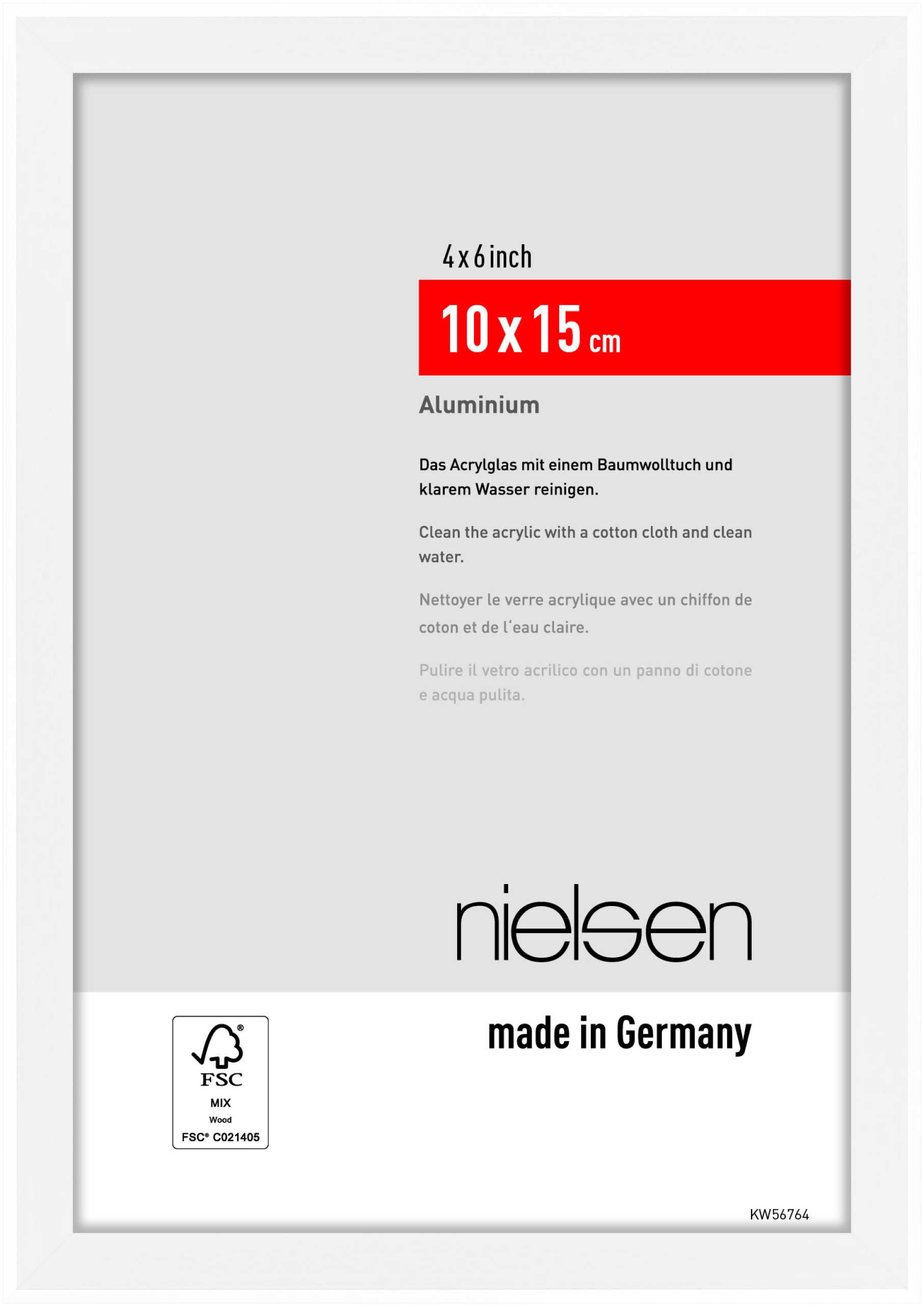 nielsen Bilderrahmen Aluminium Bilderrahmen Atlanta, (1 St)