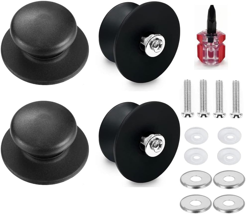 Deckel 4 Stück Topfdeckelgriff, Topfgriff, Deckelknopf,Universal Deckelknauf