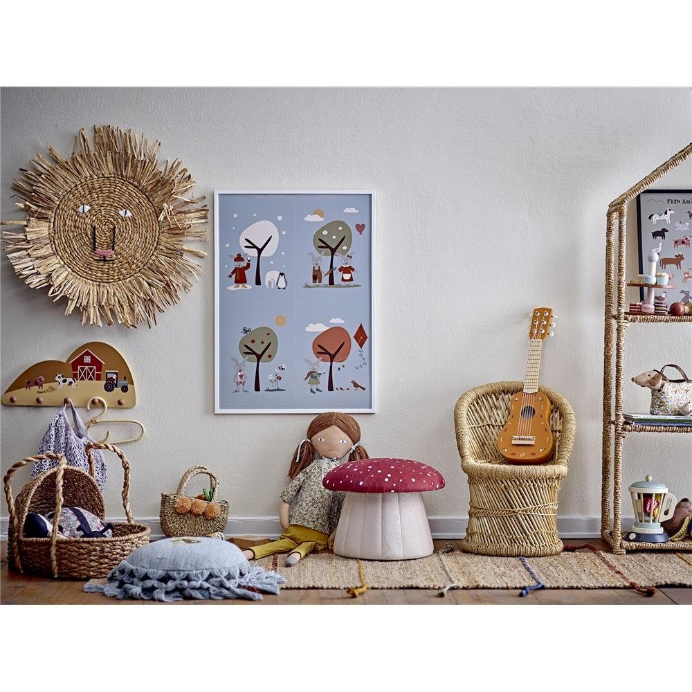 Bloomingville Hocker Lue Hocker Pilz Rot günstig online kaufen