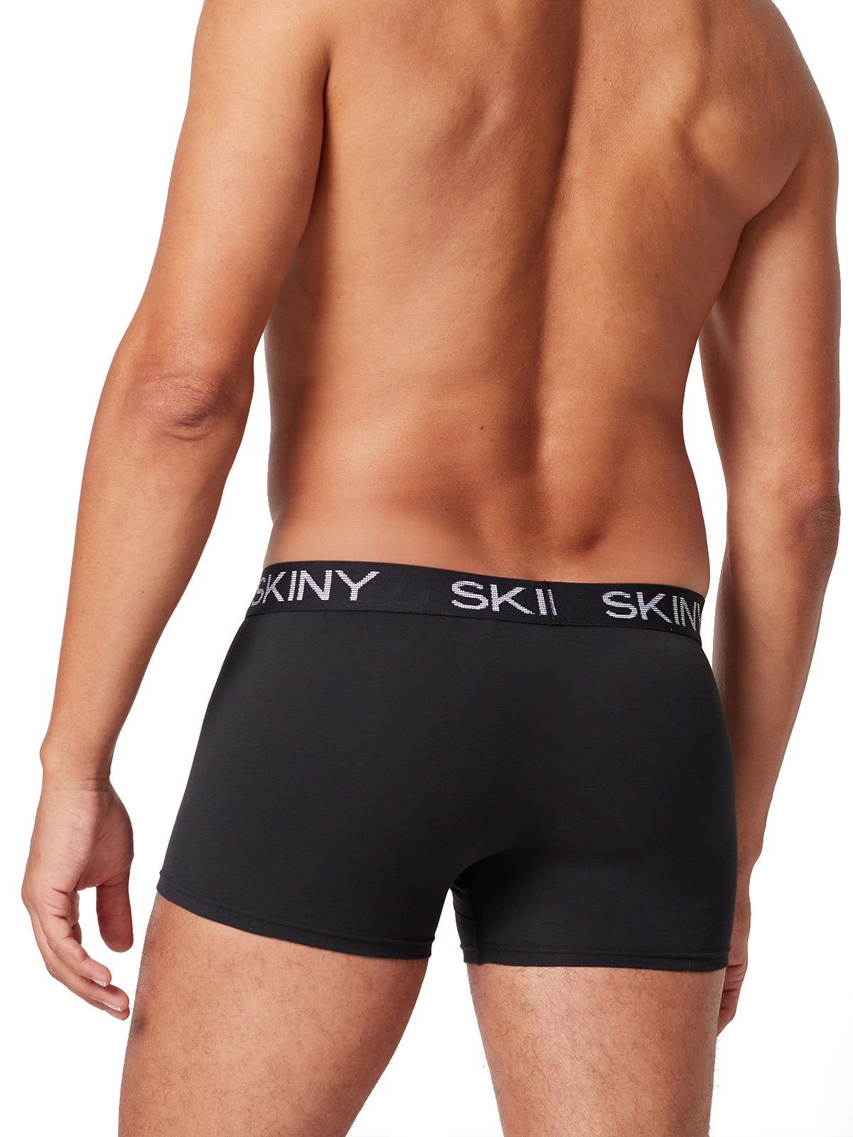 Skiny Retro Pants Herren Pant 2er Pack Cotton Multipack (Packung, 2-St) biologisch abbaubar