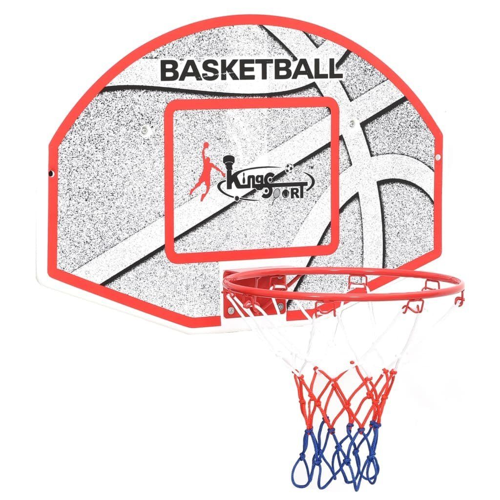 vidaXL Basketballkorb 5tlg BasketballSet für die Wandmontage 66x44,5 cm