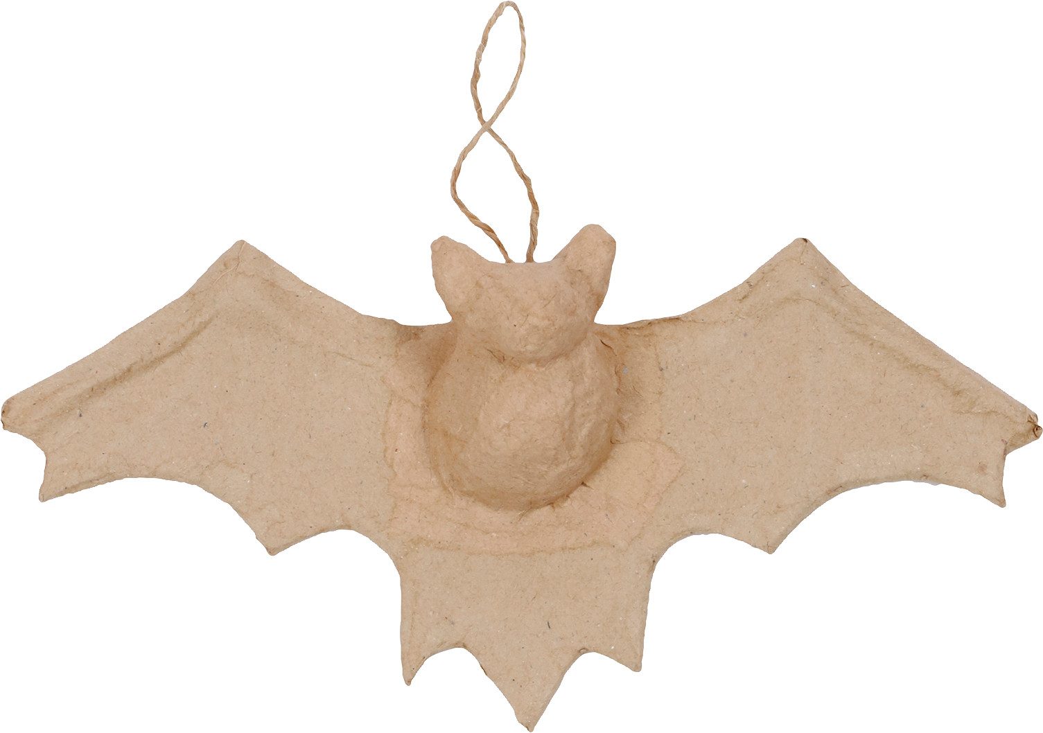 Dekofigur Fledermaus, Pappmaché