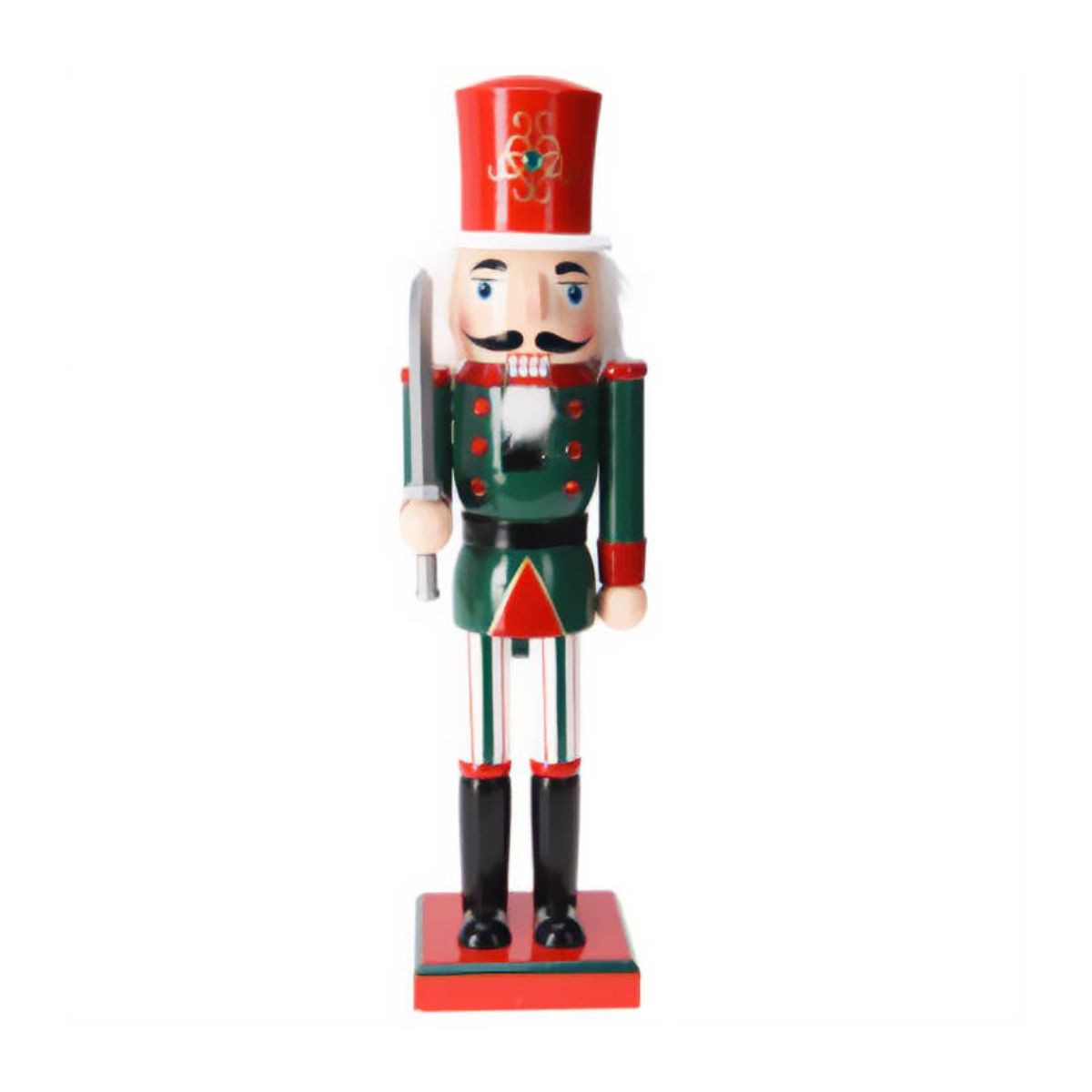 Home & styling collection Weihnachtsfigur Nussknacker, Figur aus Kiefernholz, 38 cm (1 Stk., Deko-Objekt)
