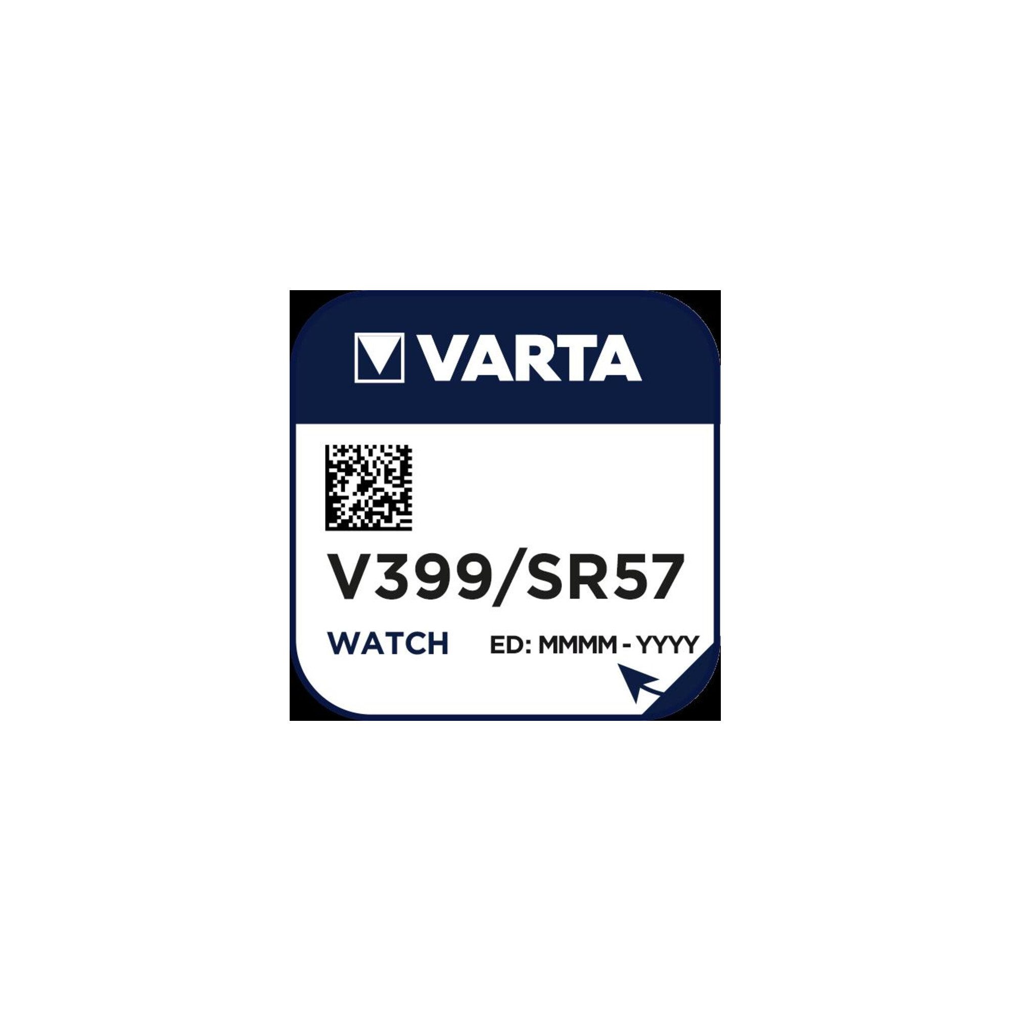 VARTA Varta Cons.Varta Uhren-Batterie 1,55V/42mAh/Silber V 399 Stk.1 Batterie