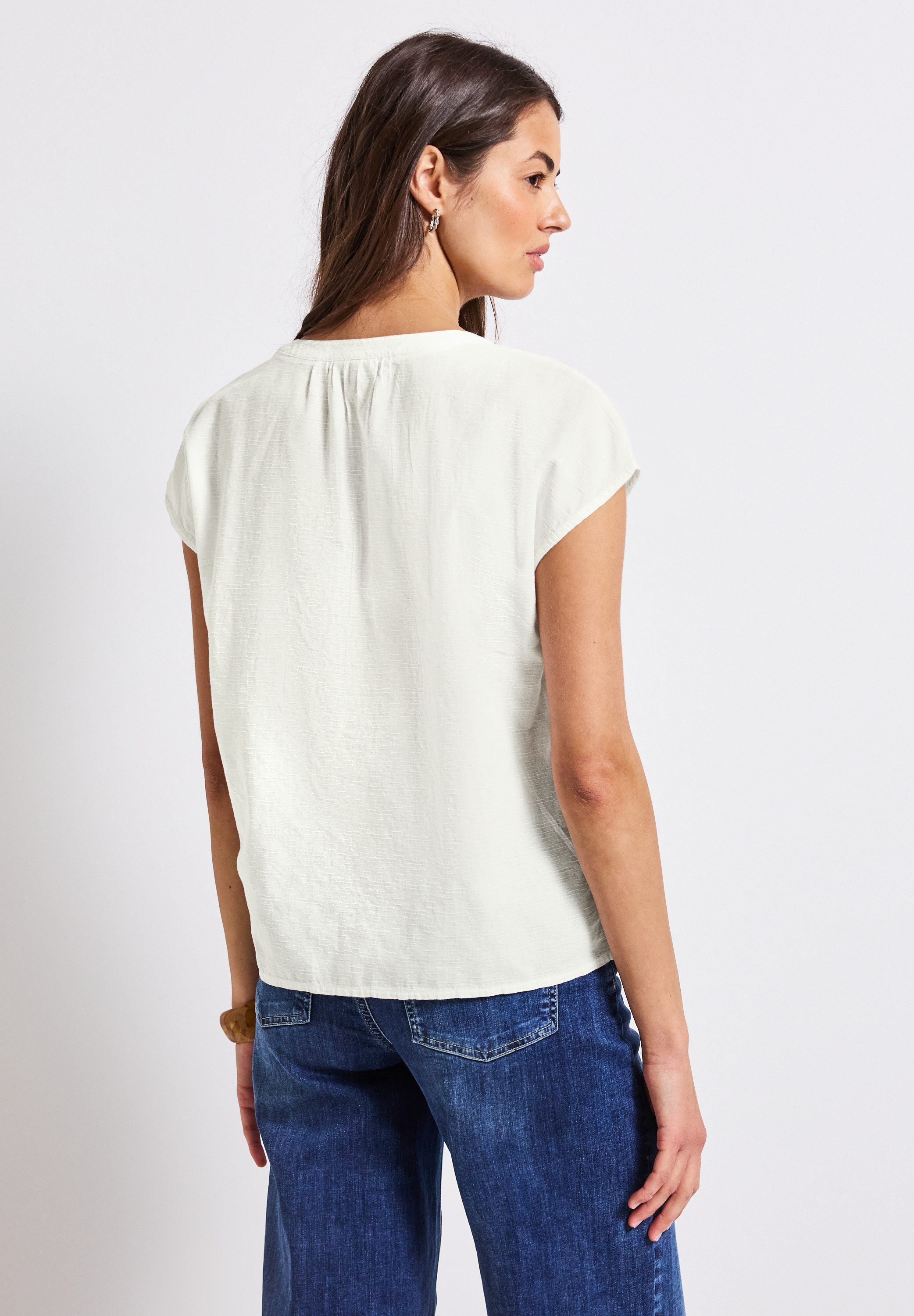 STREET ONE Shirtbluse mit Tape-Details günstig online kaufen