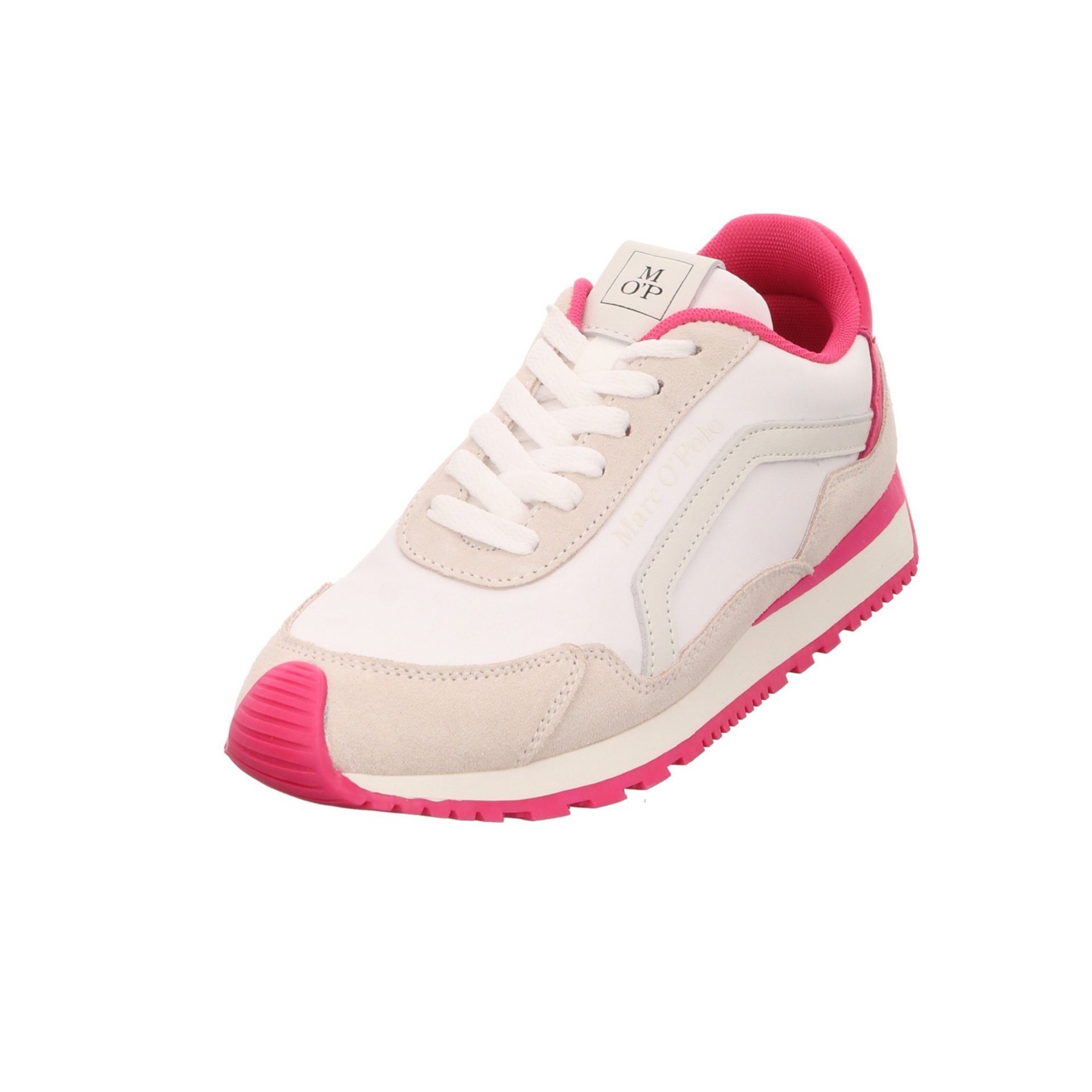 Sneaker Marc gemustert Leder-/Textilkombination Leder-/Textilkombination pink Sneaker O'Polo