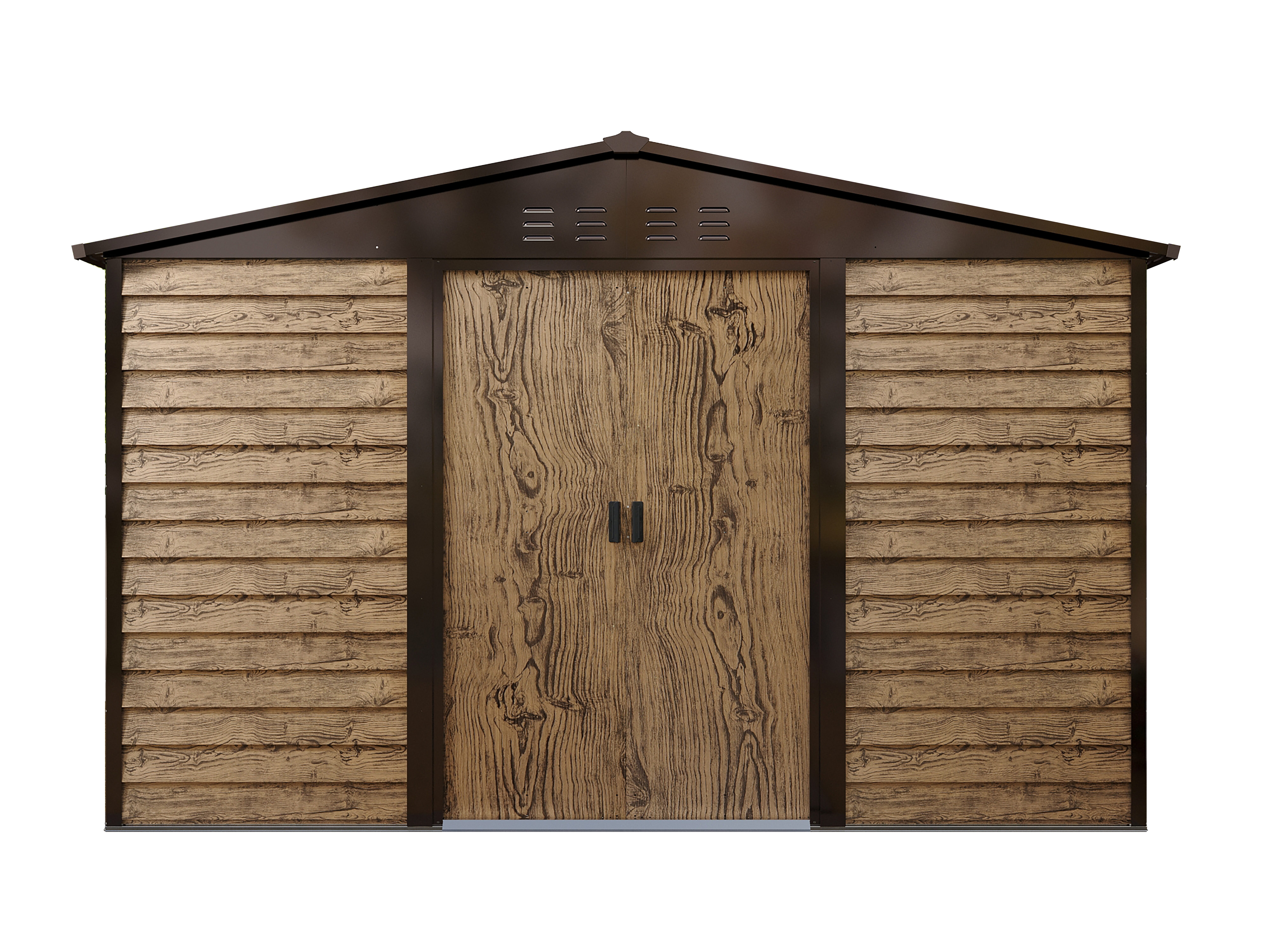 KONIFERA Gerätehaus Gartenhaus Segovia Verde, BxT: 235x197 cm, mit Fundamentrahmen