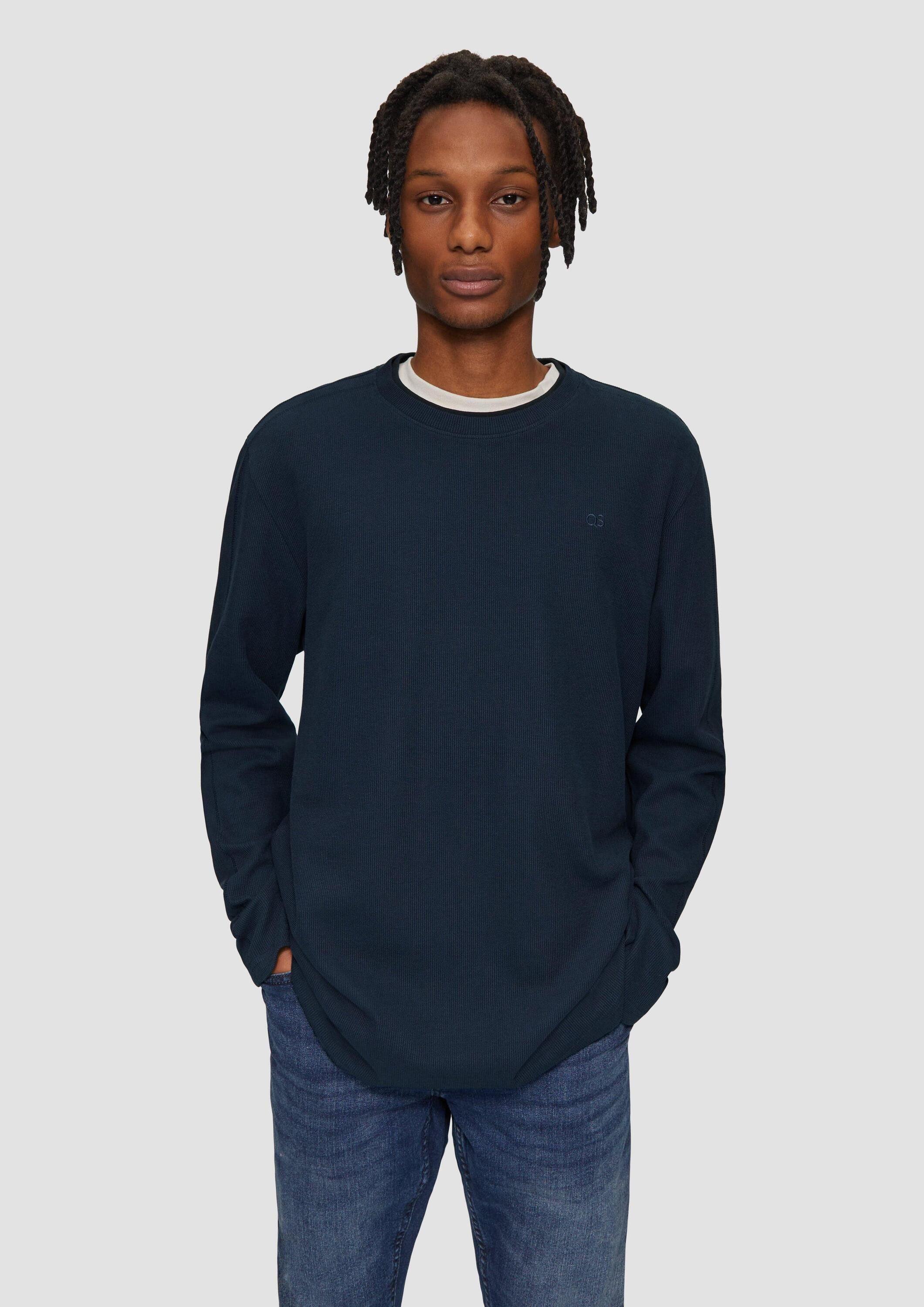 QS Langarmshirt T-Shirt (1-tlg) günstig online kaufen
