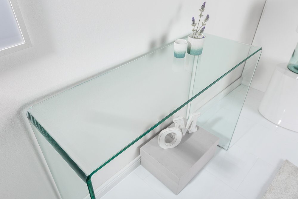riess-ambiente Konsolentisch FANTOME 100cm transparent, Glastisch · Konsole · Modern Barock – Bild 4 von 5