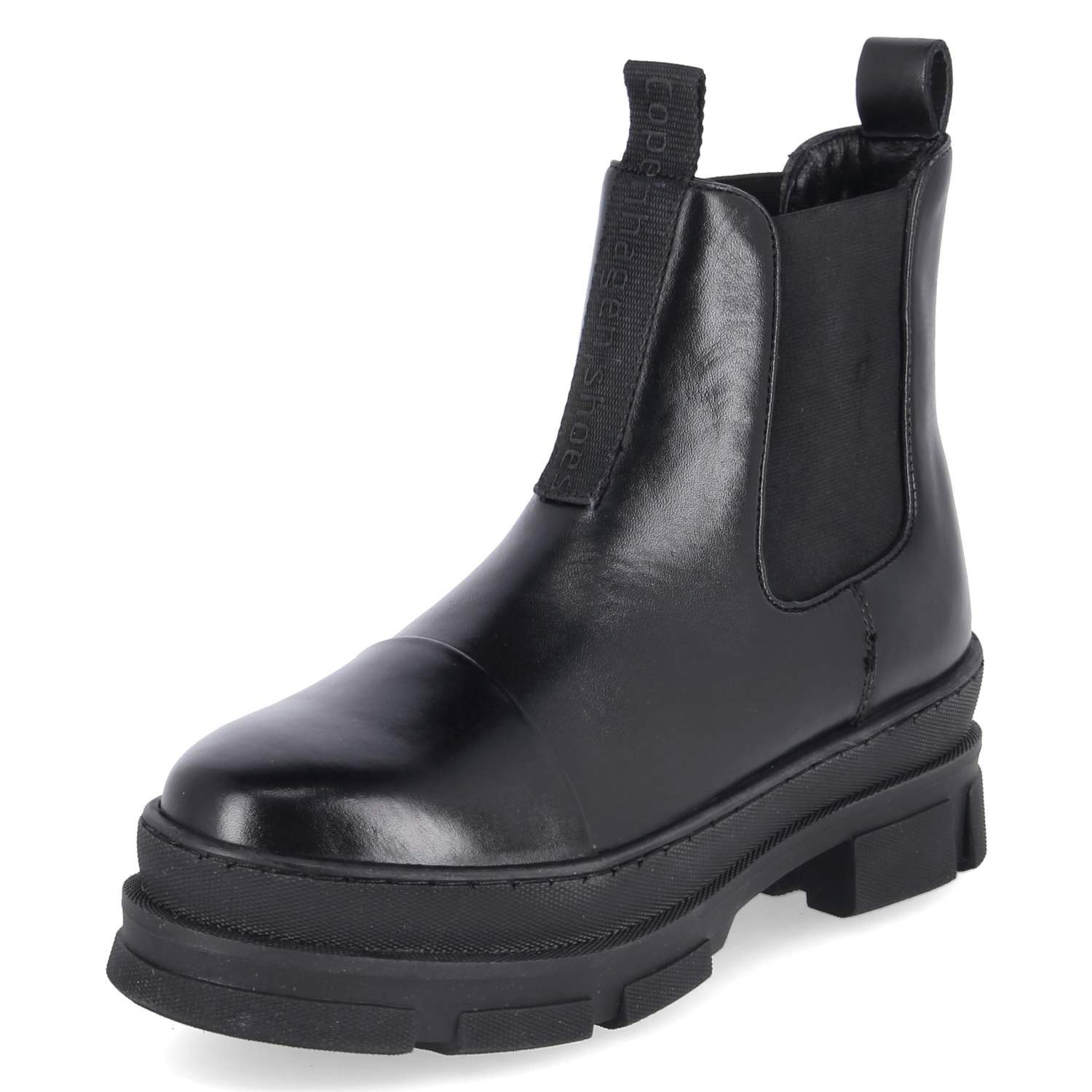Copenhagen Studios Copenhagen Shoes CS7098-565 black Damen Glattleder black Schlupfstiefel